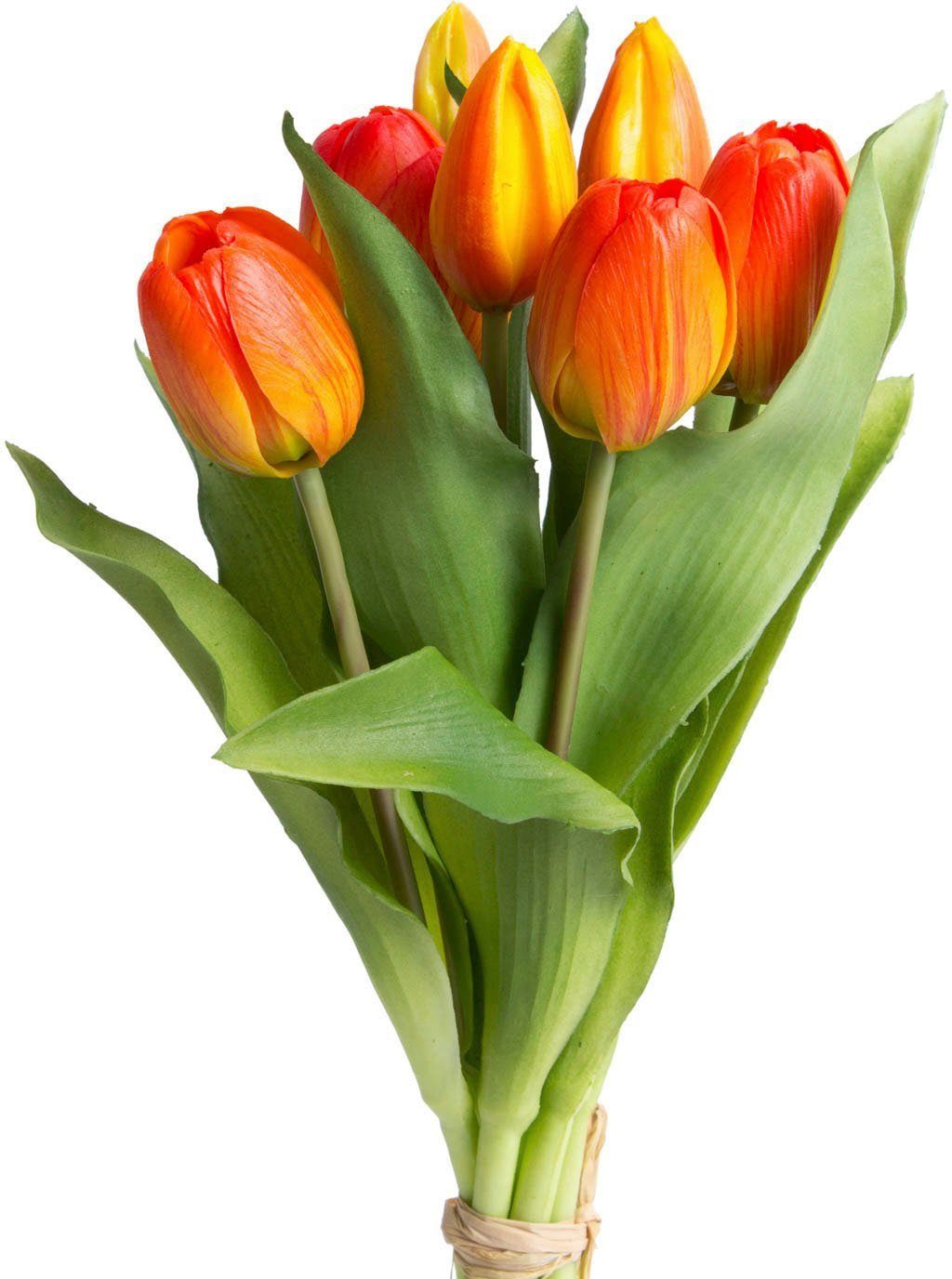 Botanic-Haus Kunstbloem Willa Bos tulpen in 7-delige set (set, 7 stuks)