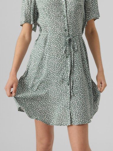 Vero Moda Mini-jurk VMALBA SS SHORT DRESS WVN NOOS
