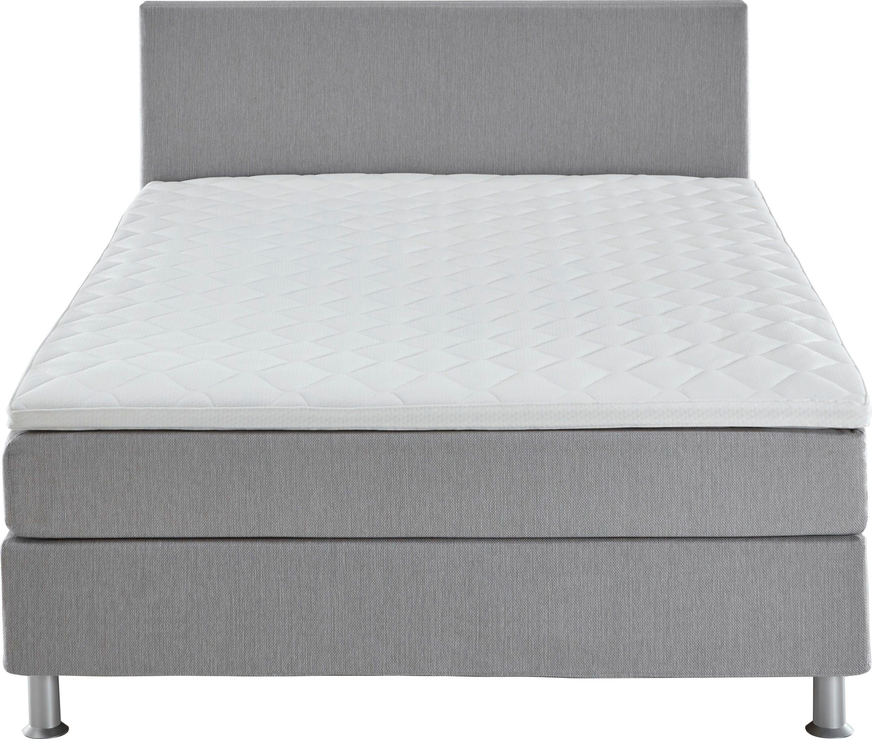 ATLANTIC home collection Boxspring Edison inclusief bonell-binnenveringsmatras en topmatras