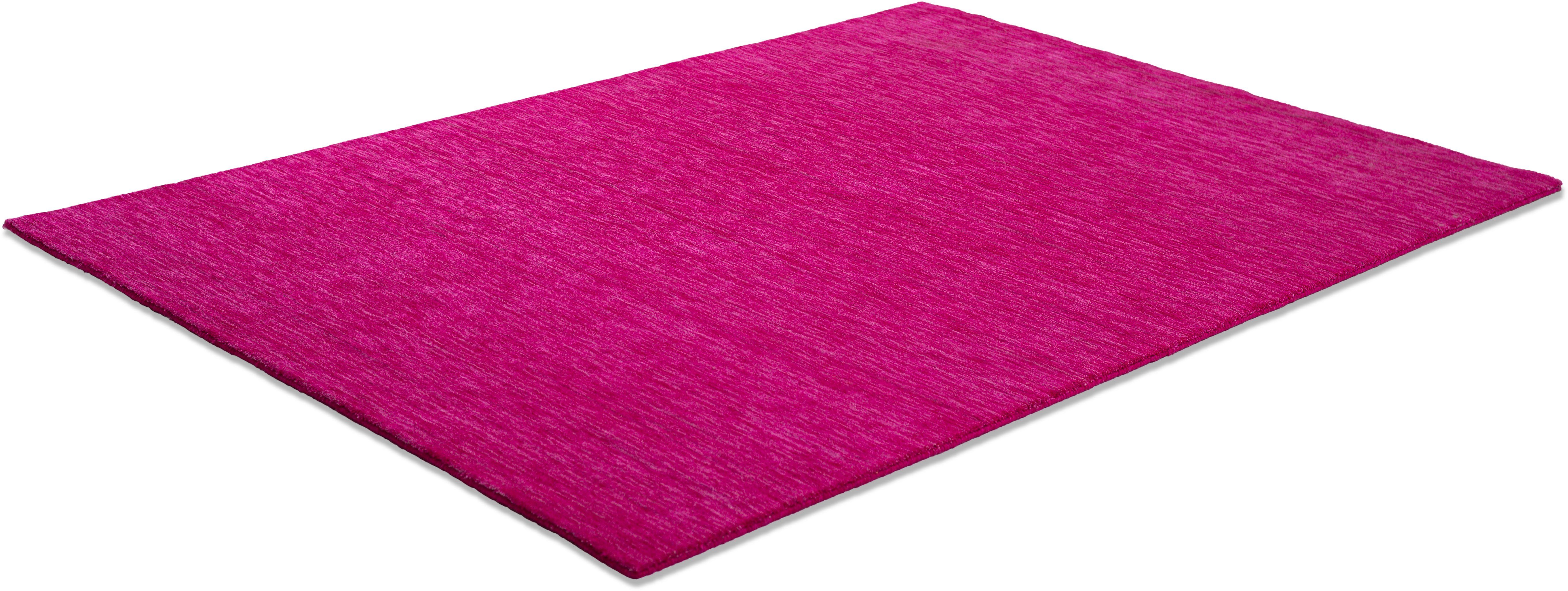 THEKO Wollen kleed Holi Unikleuren, iets mêlee, zuivere wol, met de hand geweven met knoop-look
