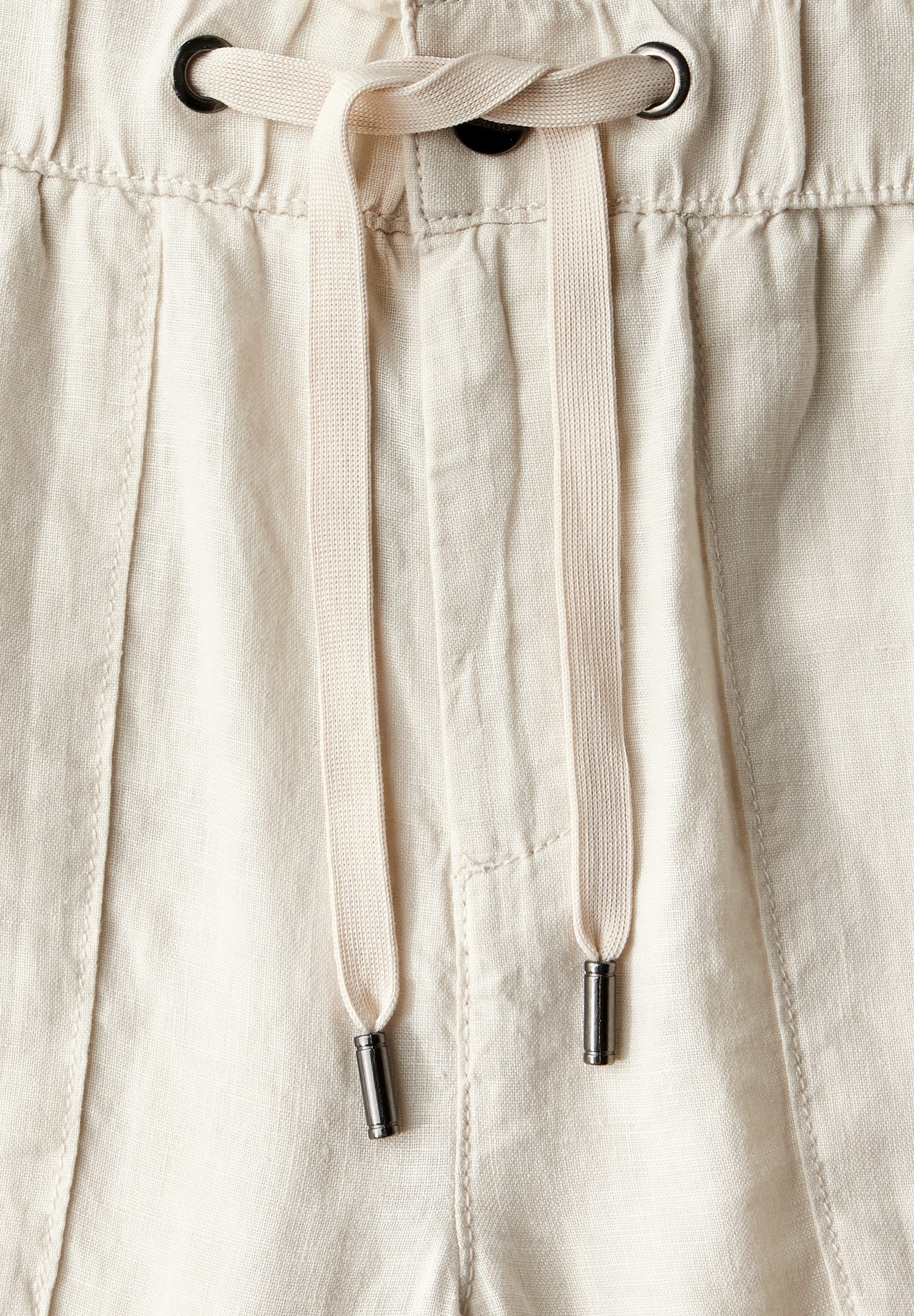 STREET ONE Paperbag-broek met elastische taille