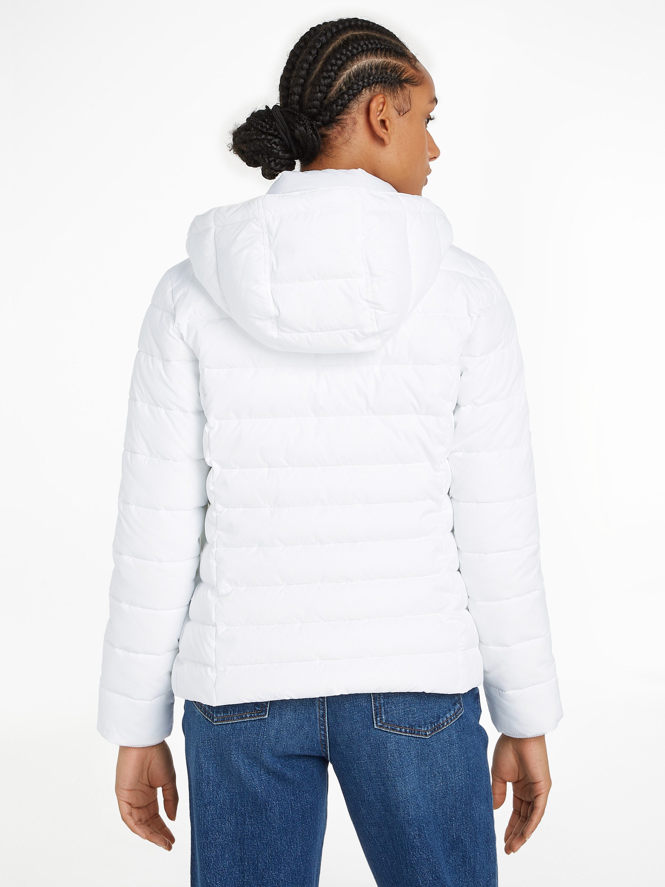 TOMMY JEANS Gewatteerde jas TJW BASIC HOODED JACKET