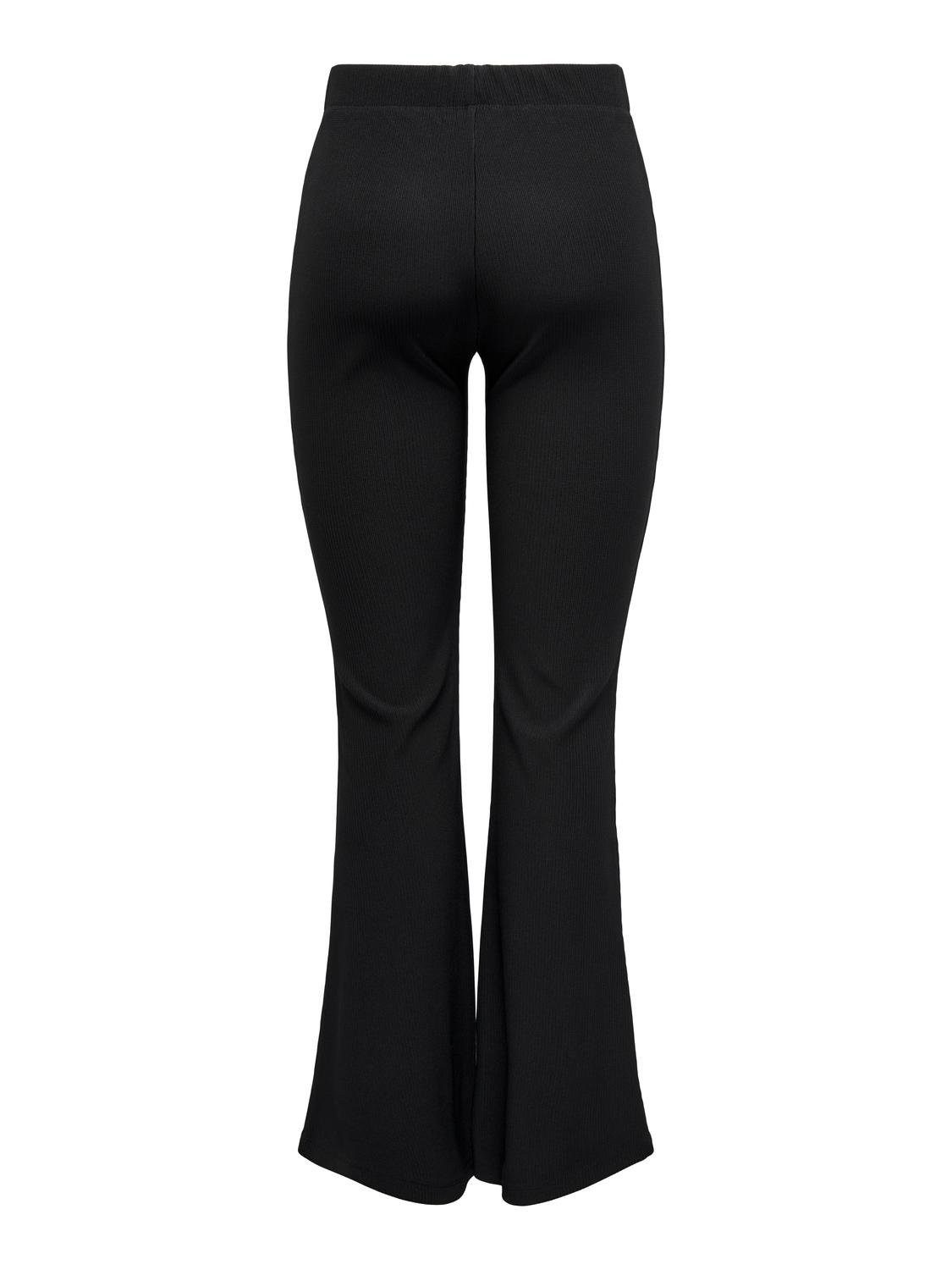 Only Jerseybroek ONLFEVER RIB FLARED PANTS JRS NOOS