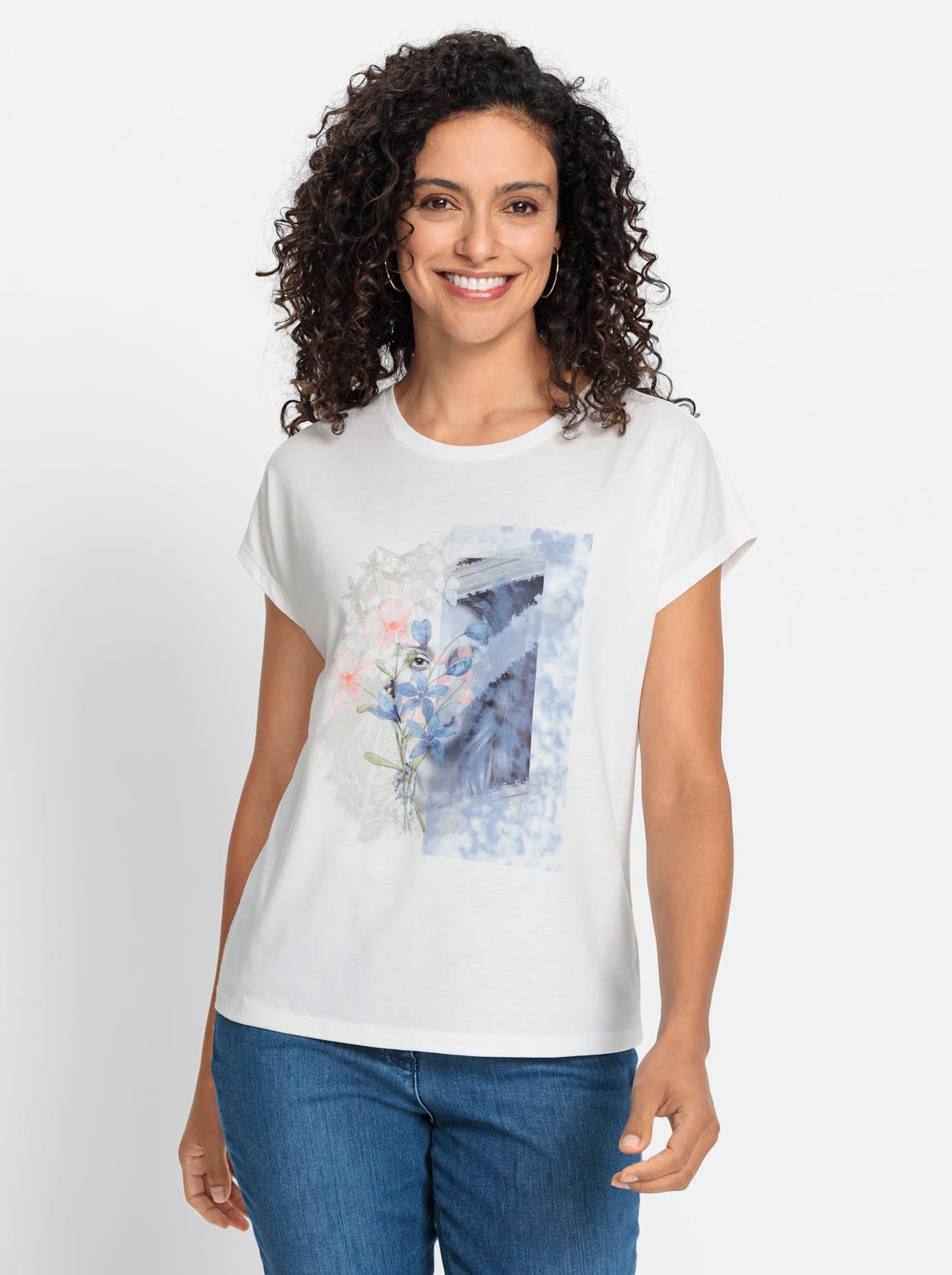 Classic Inspirationen Shirt met korte mouwen Shirt met ronde hals (1-delig)