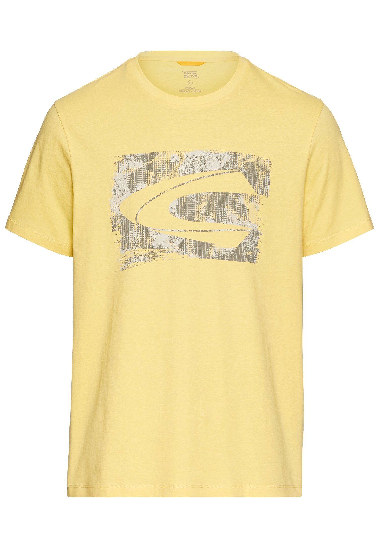 camel active T-shirt heren t-shirts maat S geel