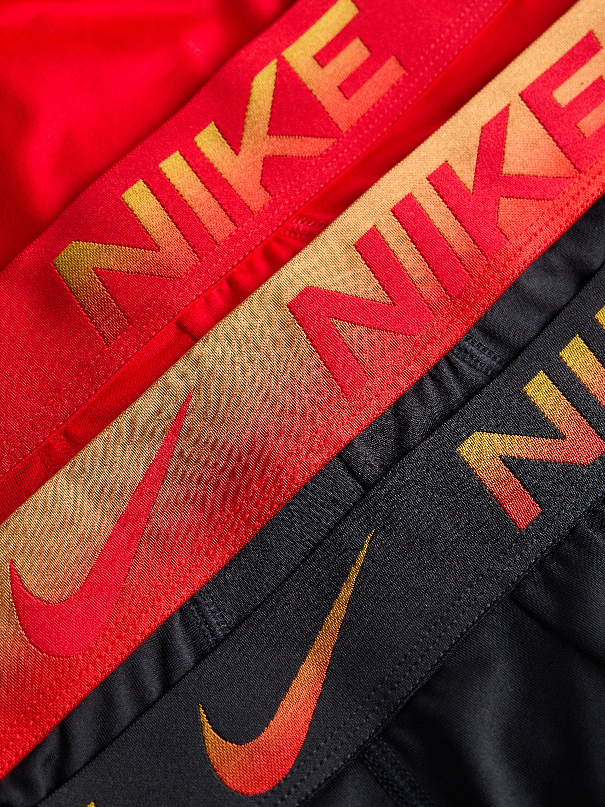NIKE Underwear Hipster HIP BRIEF 3PK met nike logo-elastische band (3 stuks)