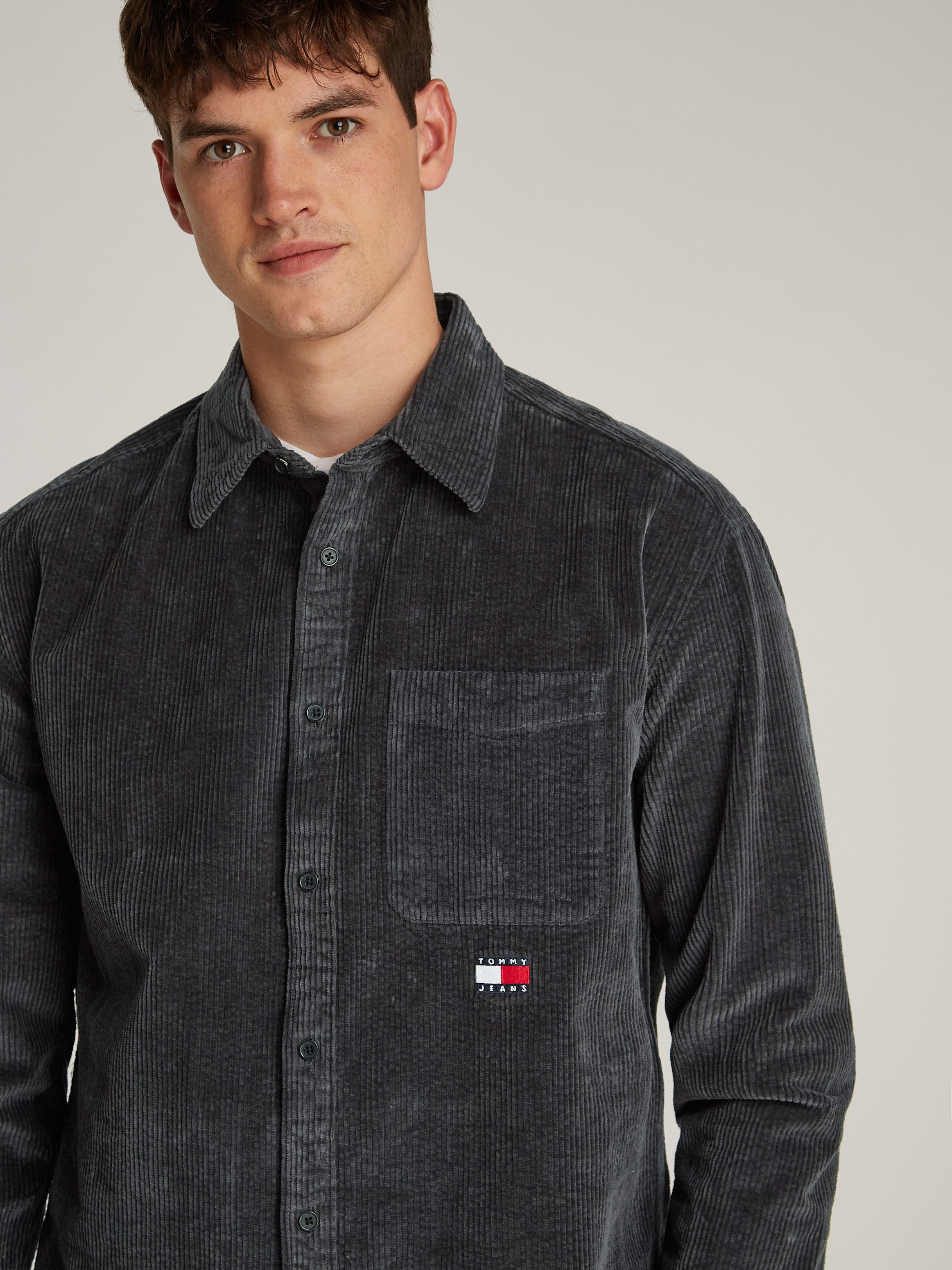 TOMMY JEANS Overhemdjasje TJM RLX CHUNKY CORD SHIRT