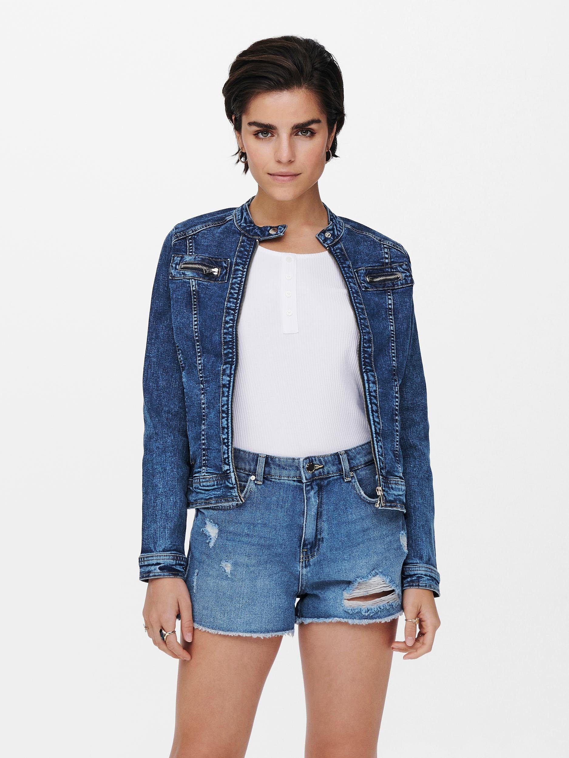 Only Jeansjack ONLTIA BANDIT BIKER JACKET BEX072