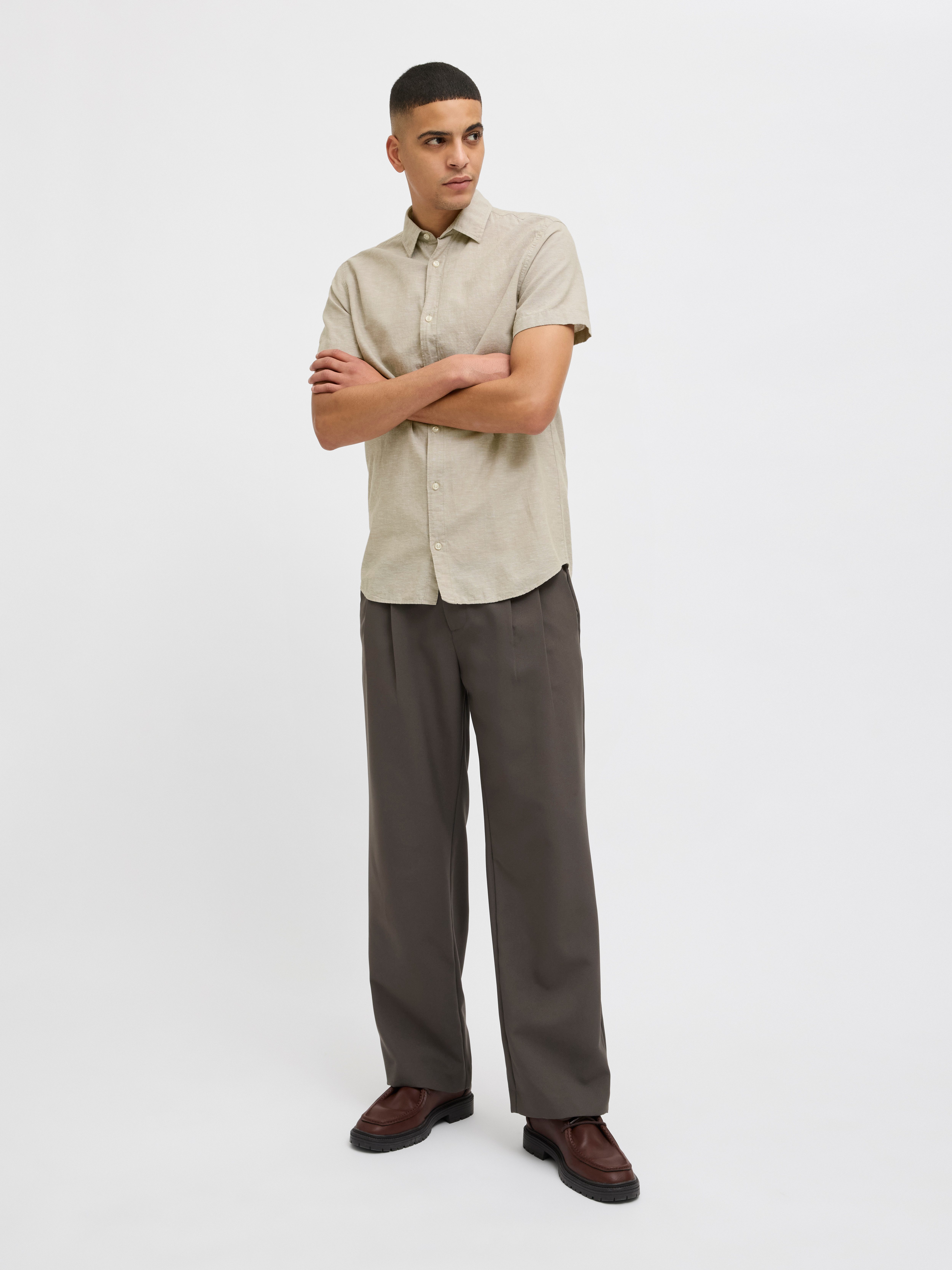 Jack & Jones Overhemd met korte mouwen JJEBREEZE SHIRT SS SN
