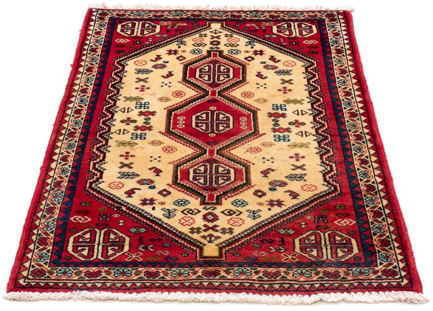 morgenland Wollen kleed Keshan medaillon 116 x 78 cm Handgeknoopt
