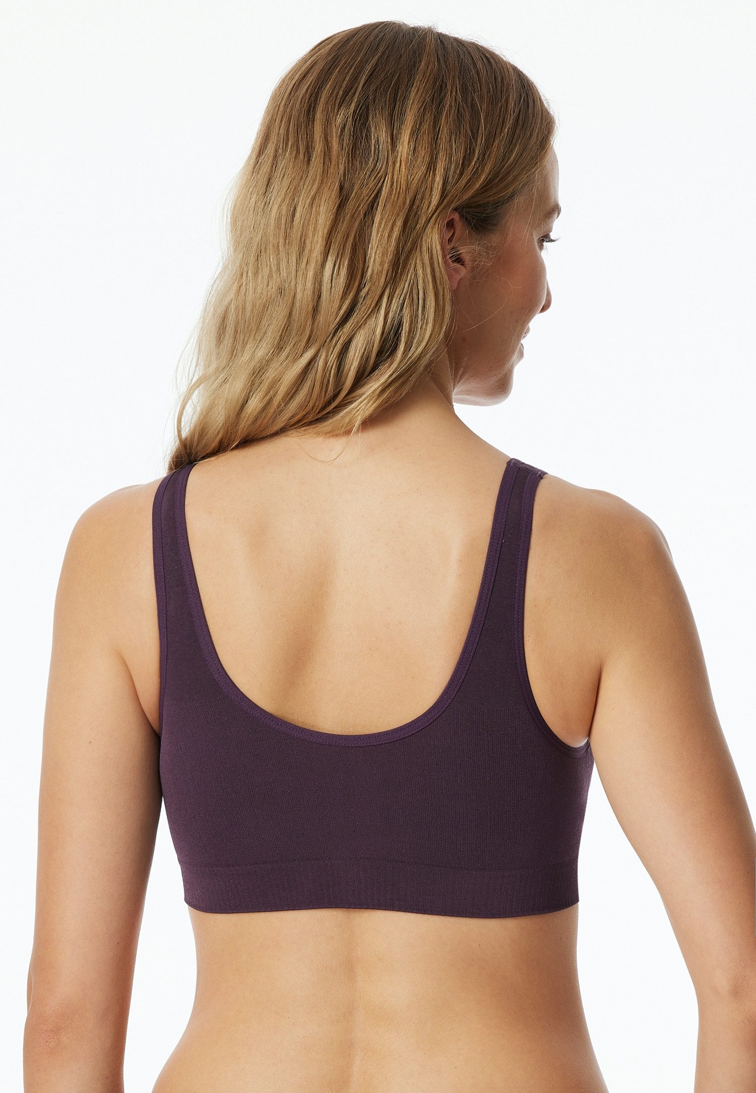 Schiesser Bustier Classic Seamless met uitneembare vullingen