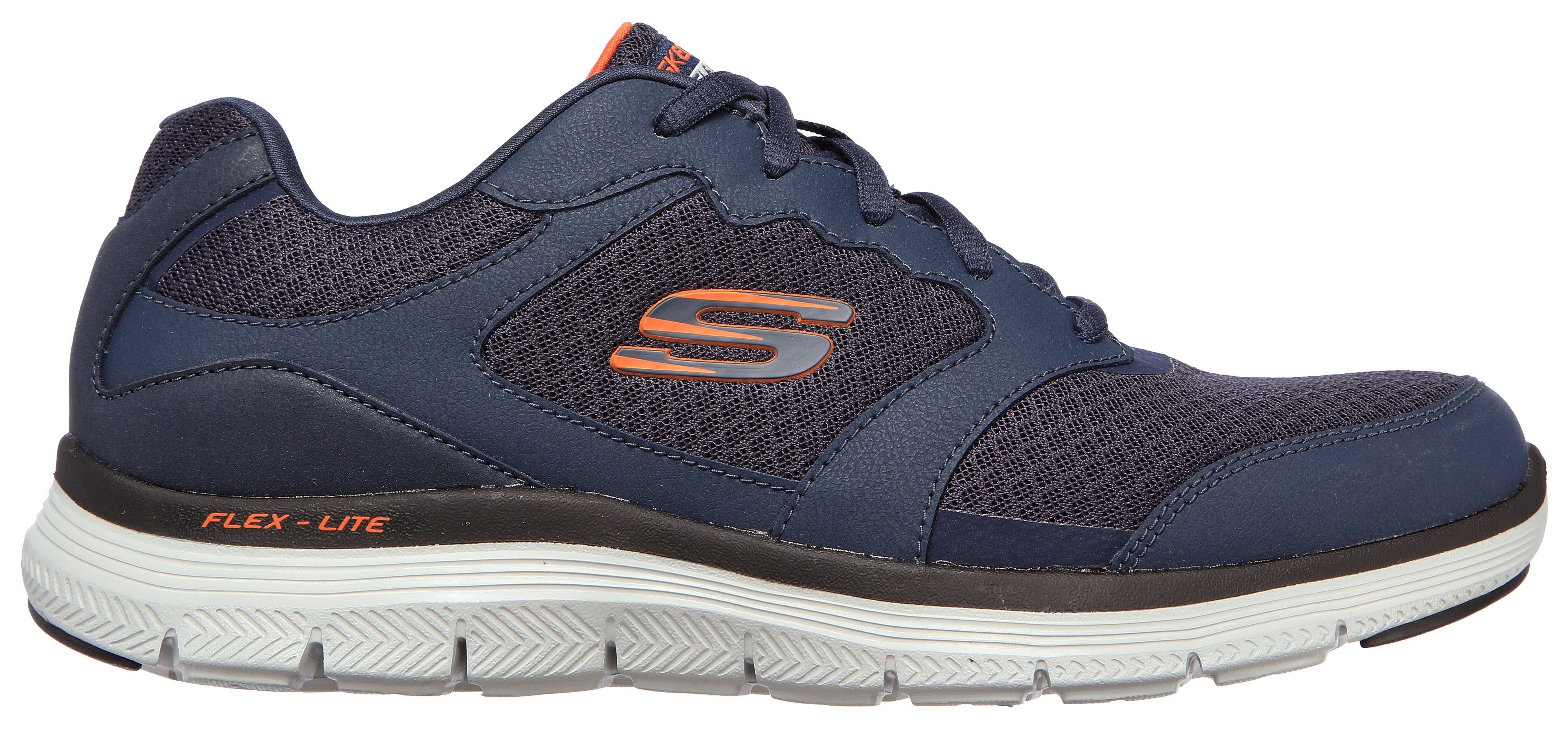 Skechers Sneakers FLEX ADVANTAGE 4.0 met lichte profiel, vrijetijdsschoen, lage schoen, veterschoen