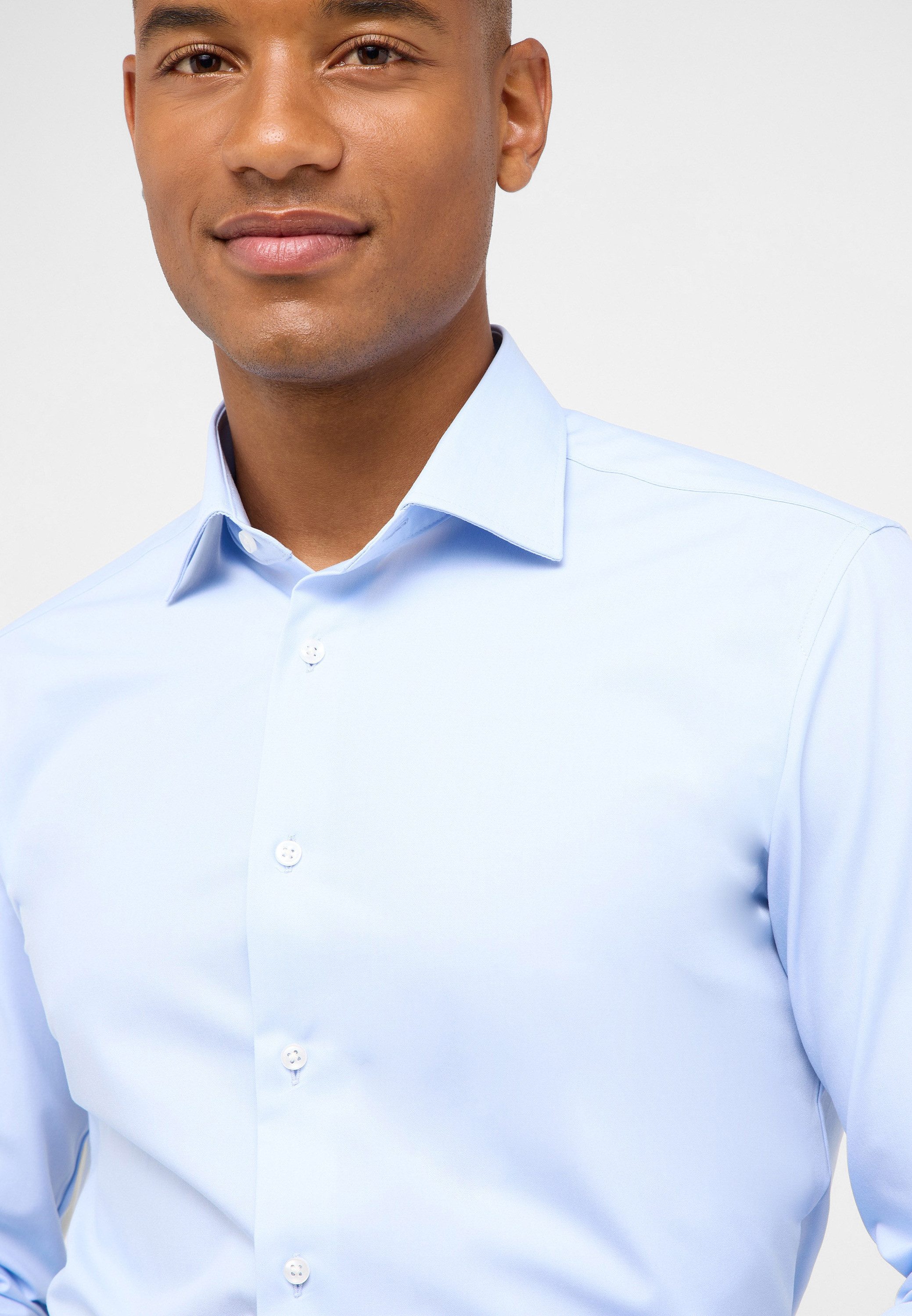 Eterna Overhemd met lange mouwen Slim fit