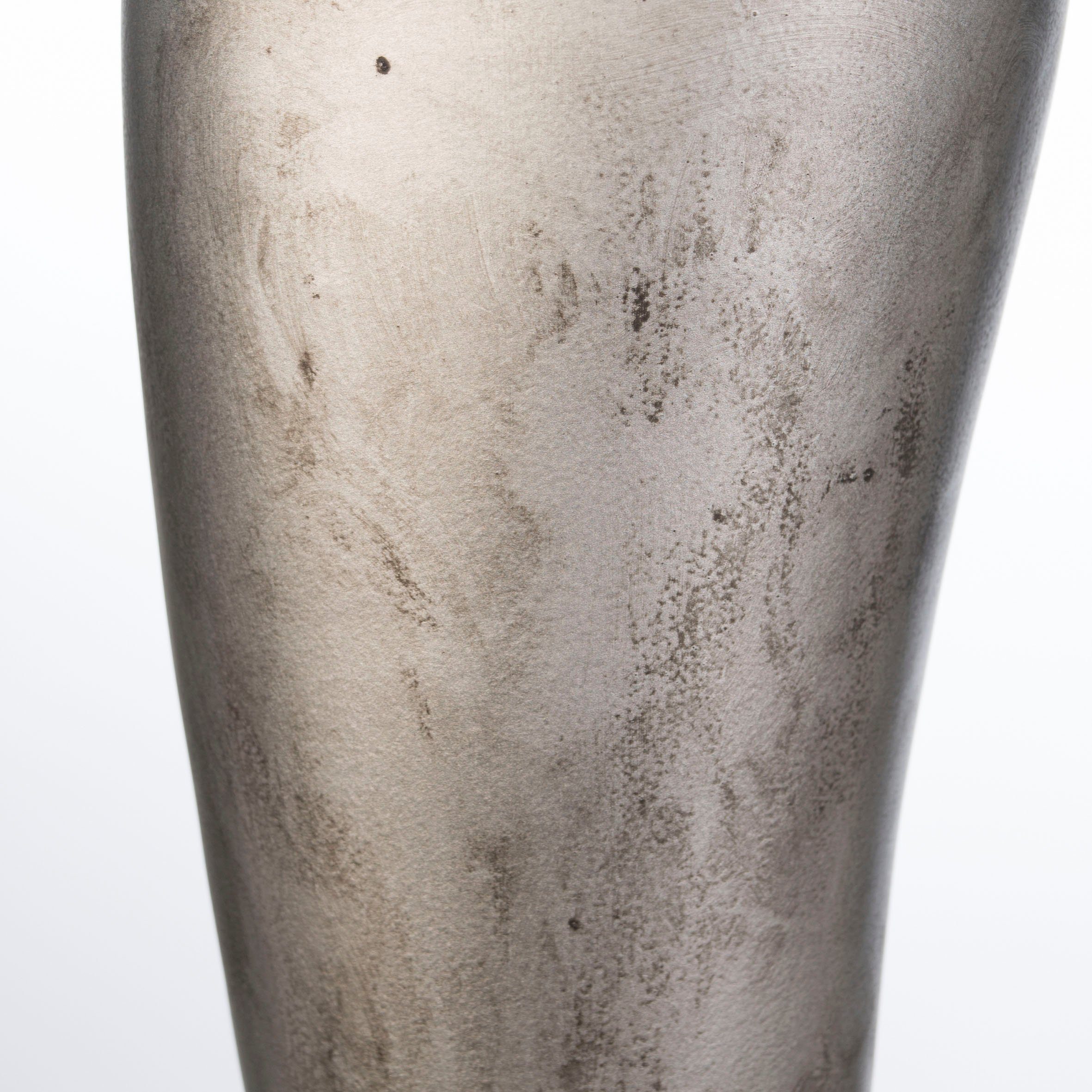 Casablanca by Gilde Paraplustandaard Parapluhouder laarzen, zilverkleur voor paraplu's, hoogte 45 cm, regenlaarzen-model, van keramiek (1 stuk)