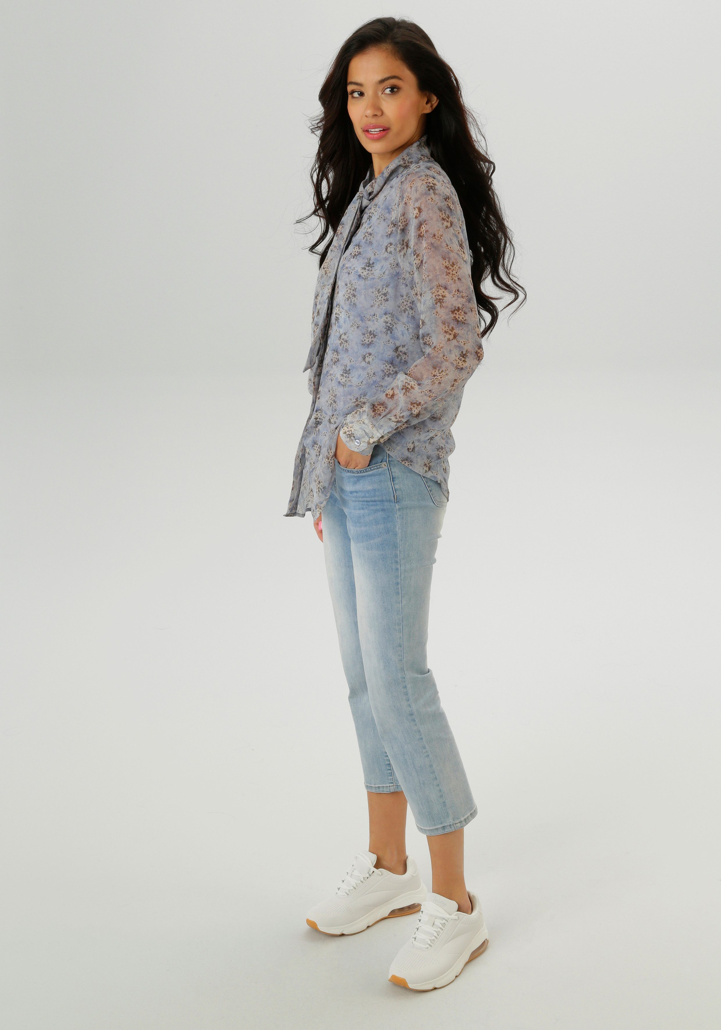 Aniston SELECTED Blouse met lange mouwen