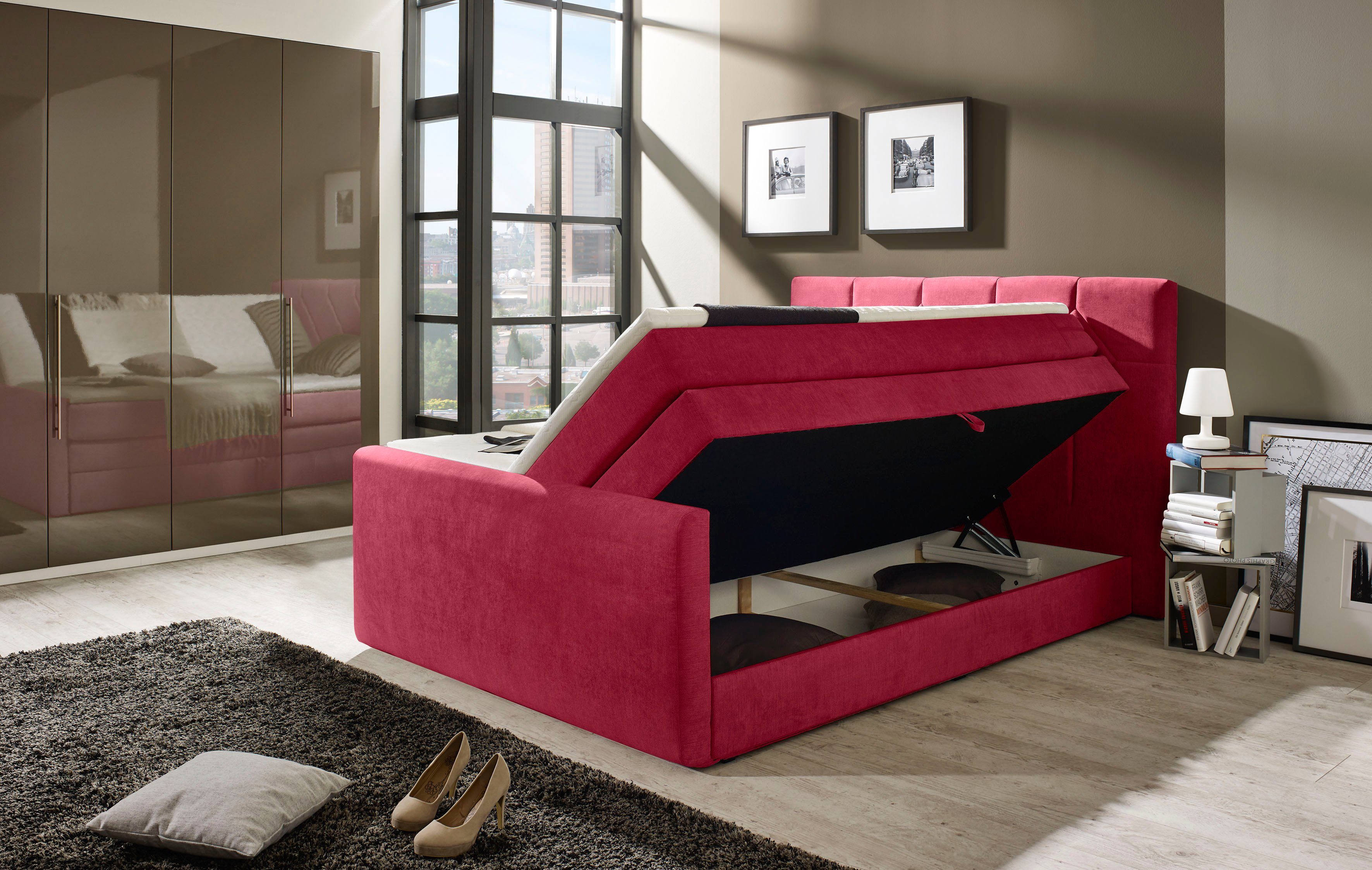 Places of Style Boxspring Atlanta inclusief topmatras en bedkist