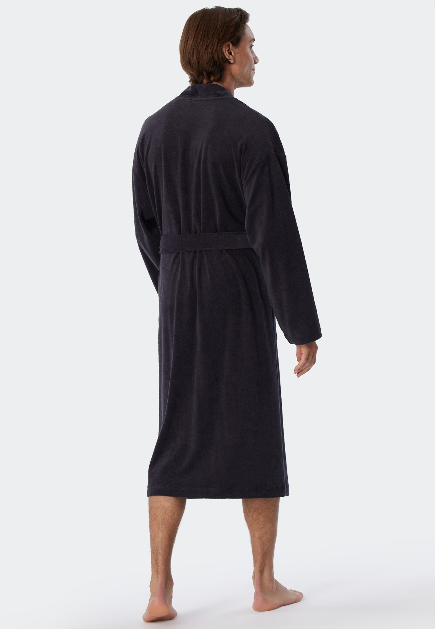 Schiesser Herenbadjas Feather Terry