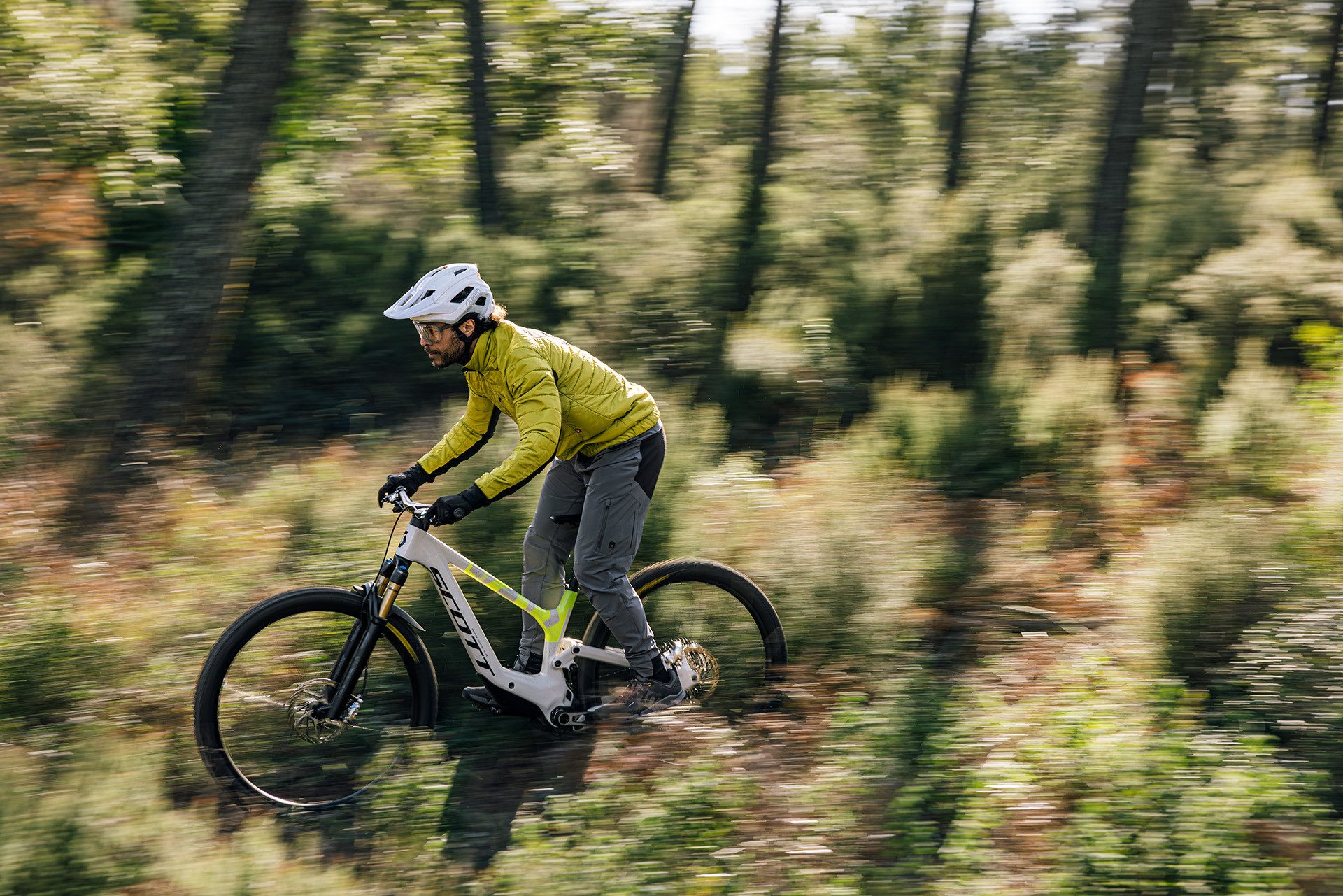 Gonso Fietsbroek Trail Pants Softshell M Heren softshell-fietspants, ademende MTB-broek zonder zitkussen