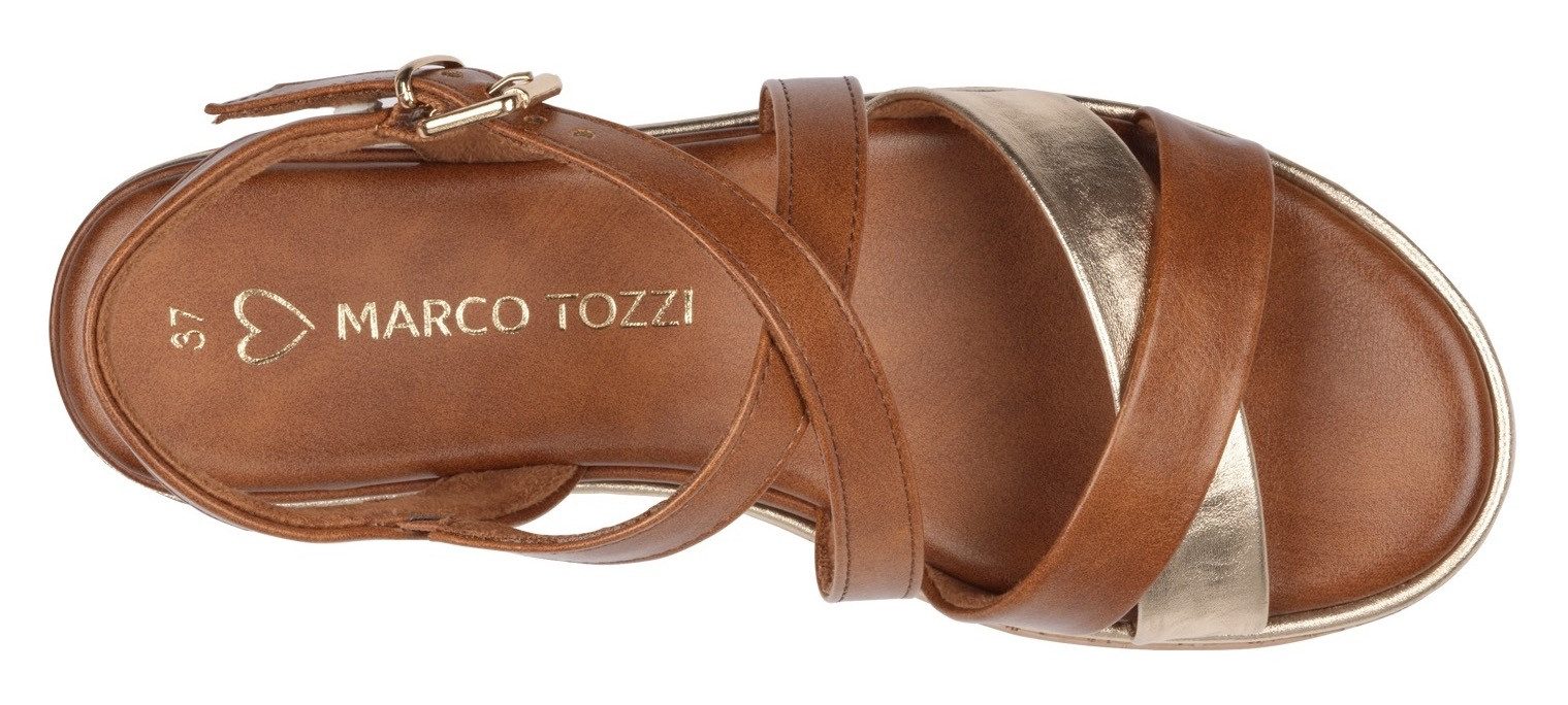 Marco Tozzi Plateausandaaltjes
