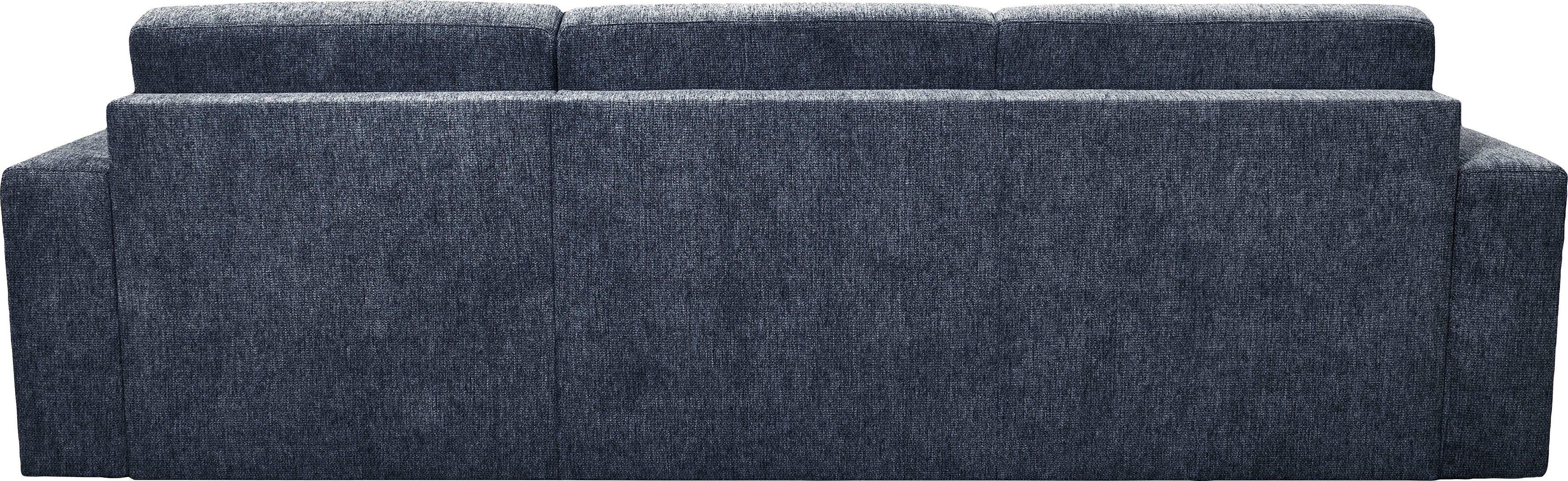 Home affaire Hoekbank Roma "M" matras hoogte 14 cm, slaapfunctie, met ondervering,