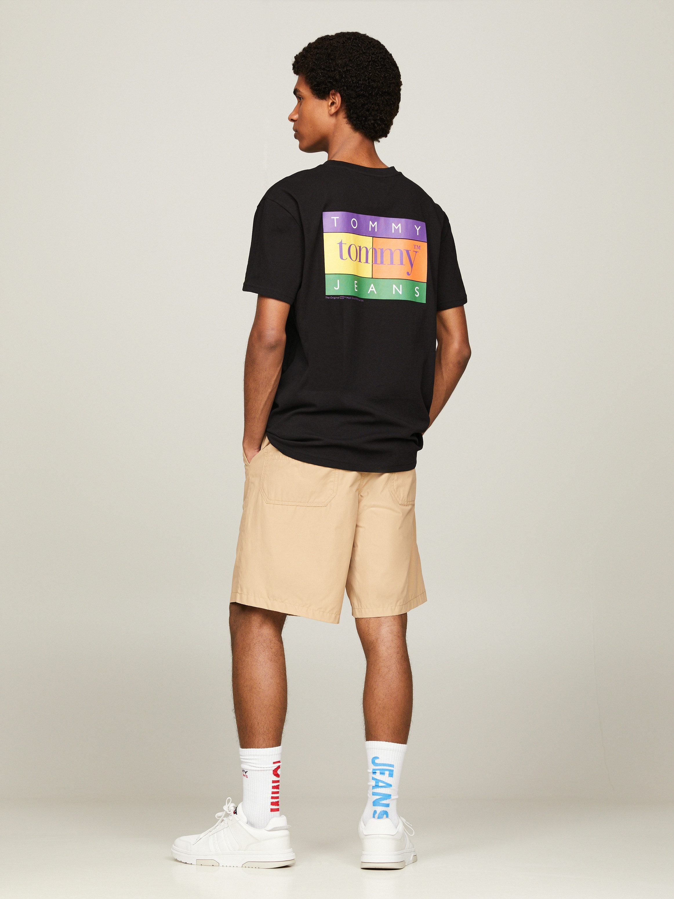 TOMMY JEANS T-shirt TJM REG SUMMER FLAG TEE EXT