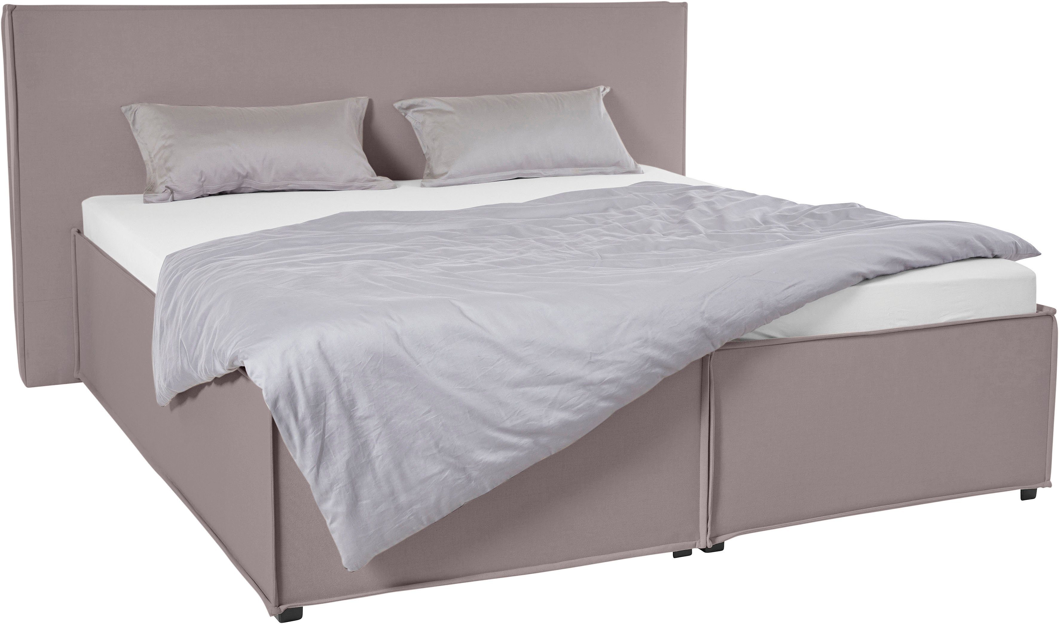 LeGer Home by Lena Gercke Gestoffeerd bed Isaline naar keuze zonder matras of met 3 matrassoorten, hoofdbordhoogte 107 cm