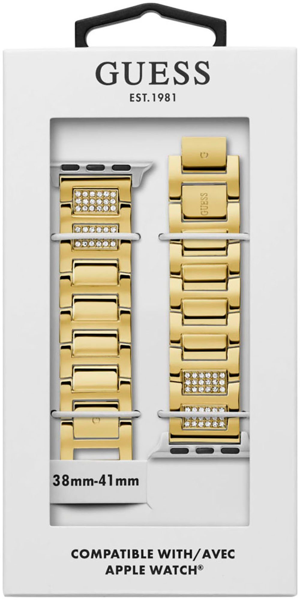 Guess Smartwatch-armband Apple Strap Vervangarmband, vervangband, roestvrij staal, geschikt voor de Apple Watch