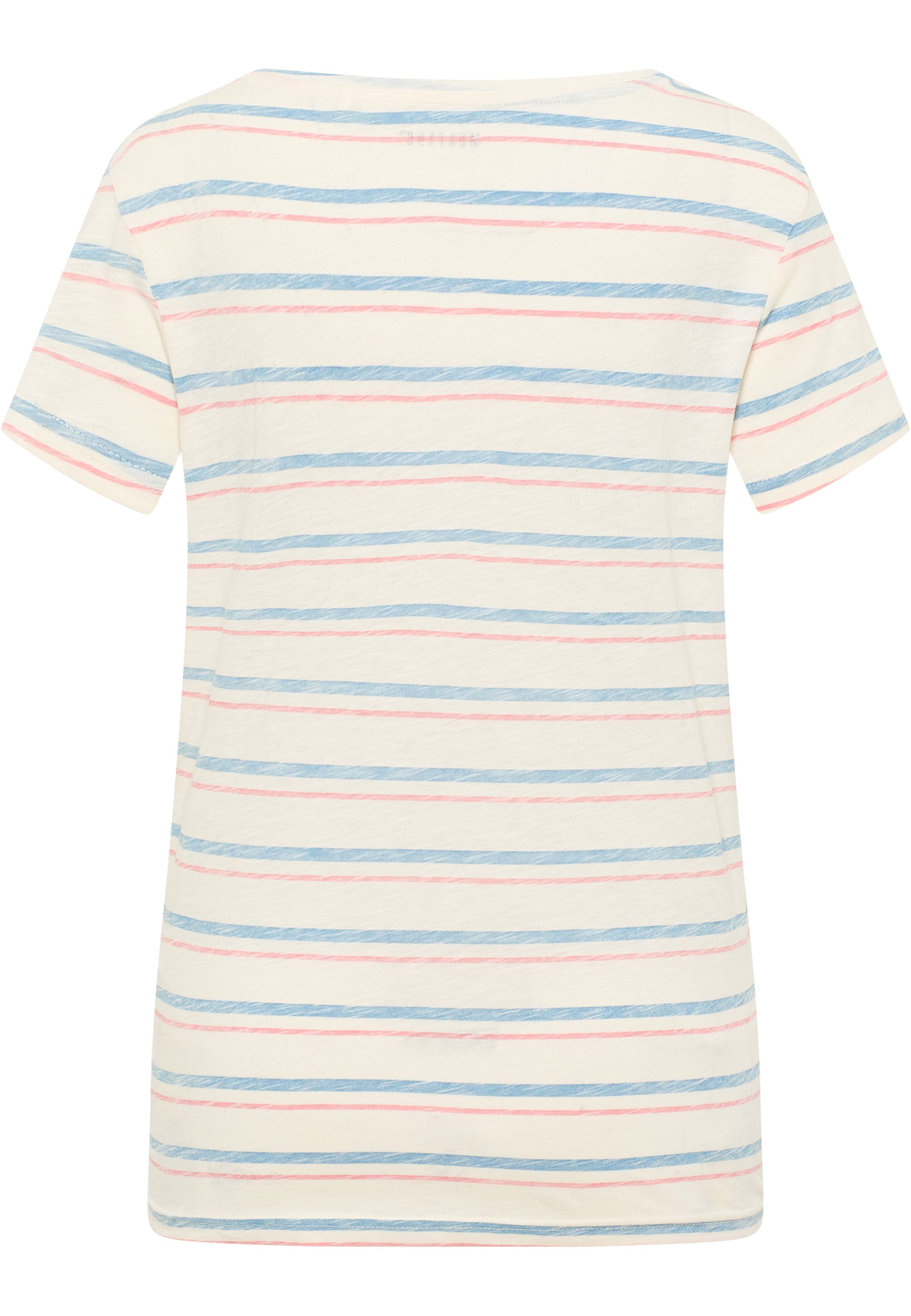 MUSTANG Shirt met print Style Alma in streep-look