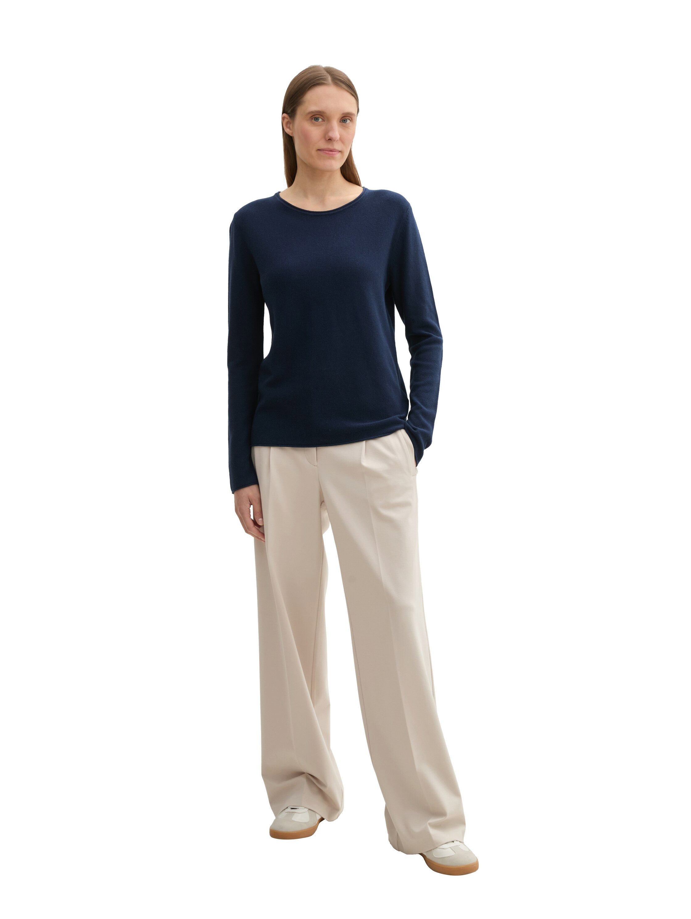 Tom Tailor Gebreide trui OTTO met viscose
