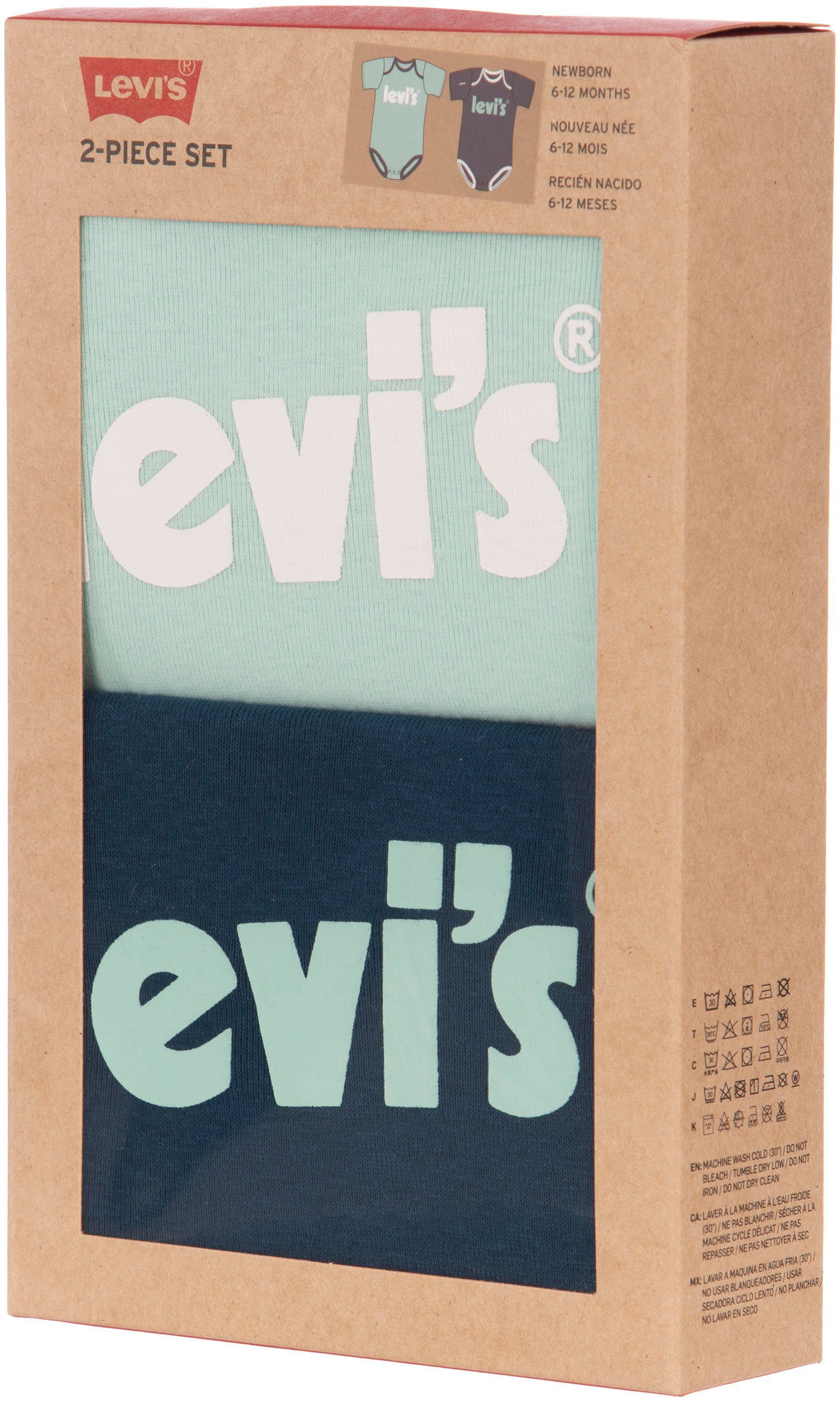 Levi's Kidswear Body met korte mouwen Uniseks (set, 2-delig)