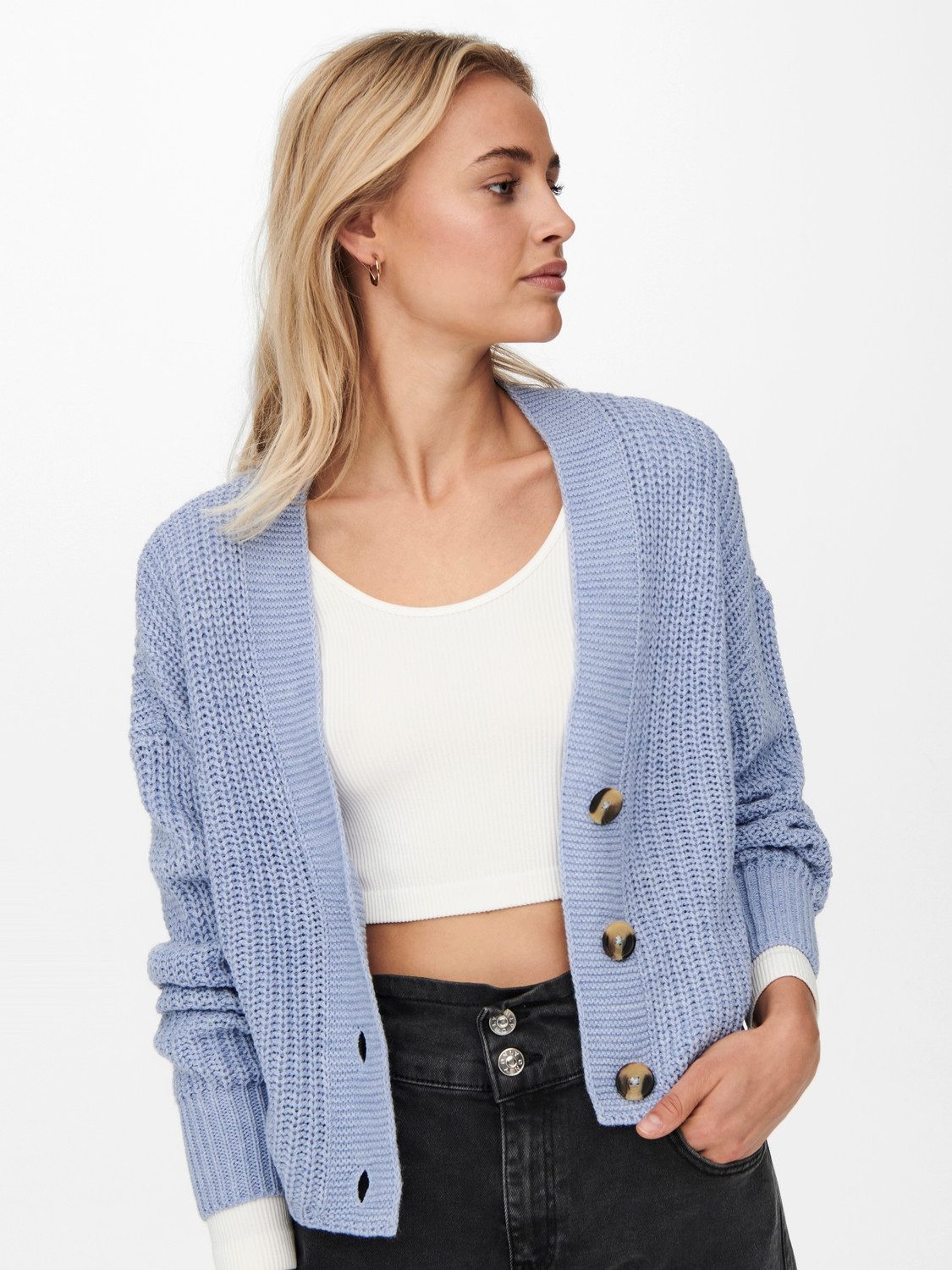 Only Vest ONLCAROL NICE L/S CARDIGAN KNT NOOS