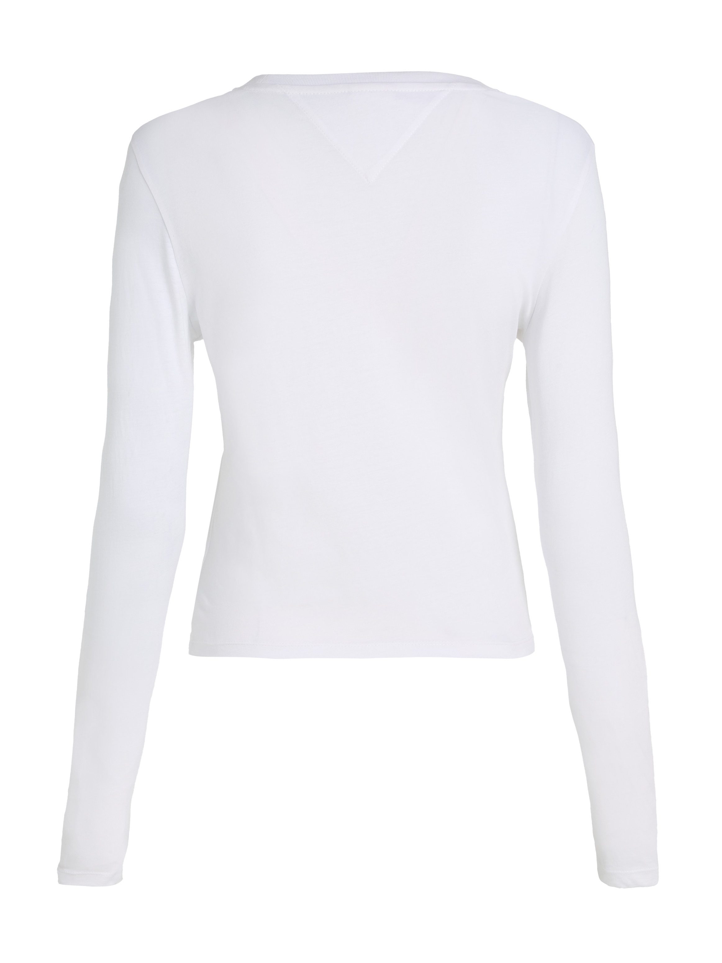 TOMMY JEANS Shirt met lange mouwen TJW SLIM ESSENTIAL LOGO 2 LS