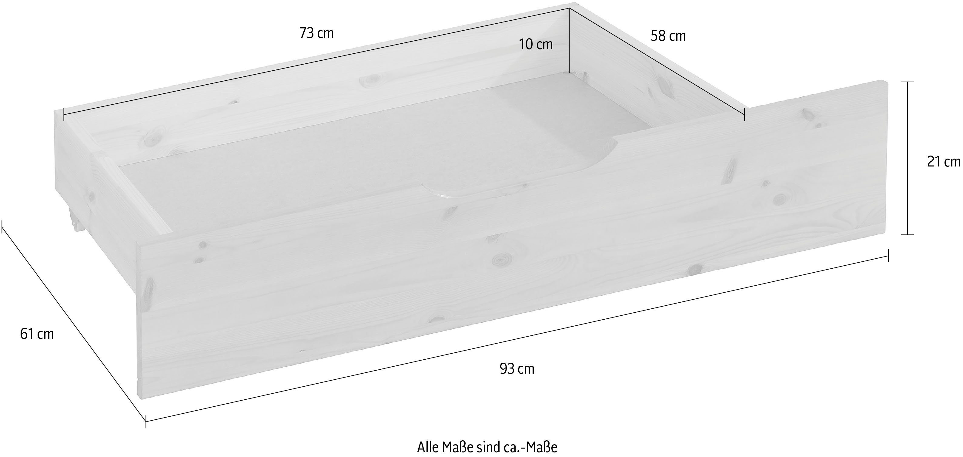 Home affaire Lade Finja gecertificeerd massief hout, 2-delige set