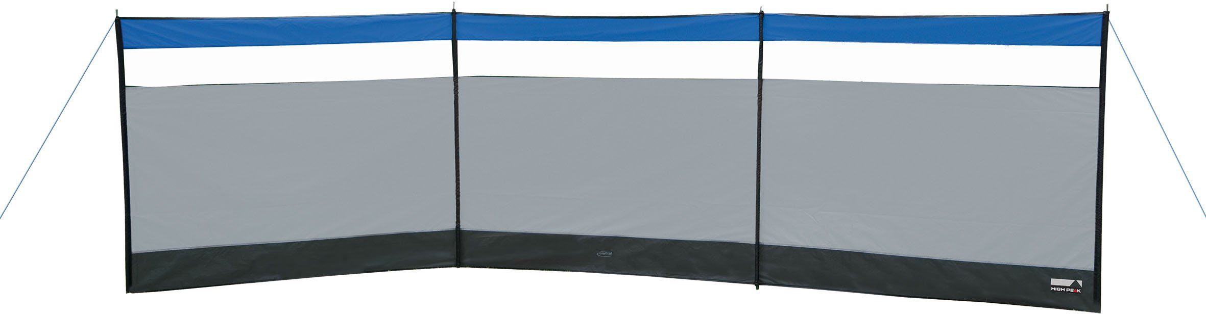 High Peak Windbescherming Zicht- en windbescherming Mistral tenten grijs