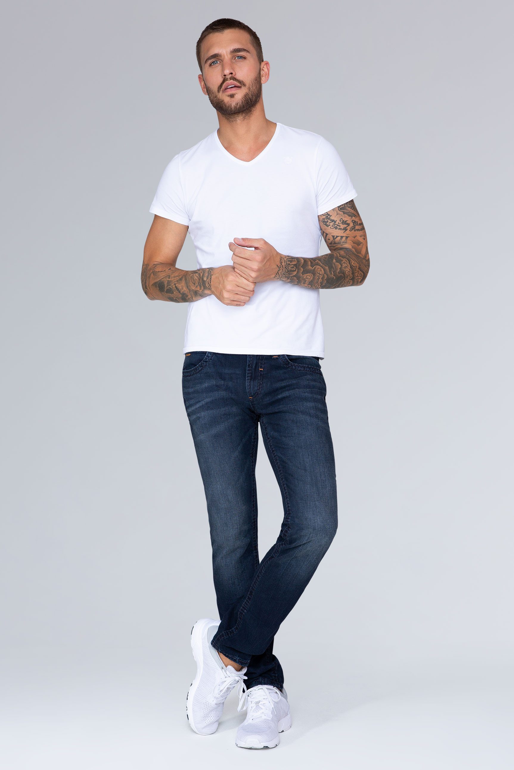 CAMP DAVID 5-pocket jeans NI:CO met stretch