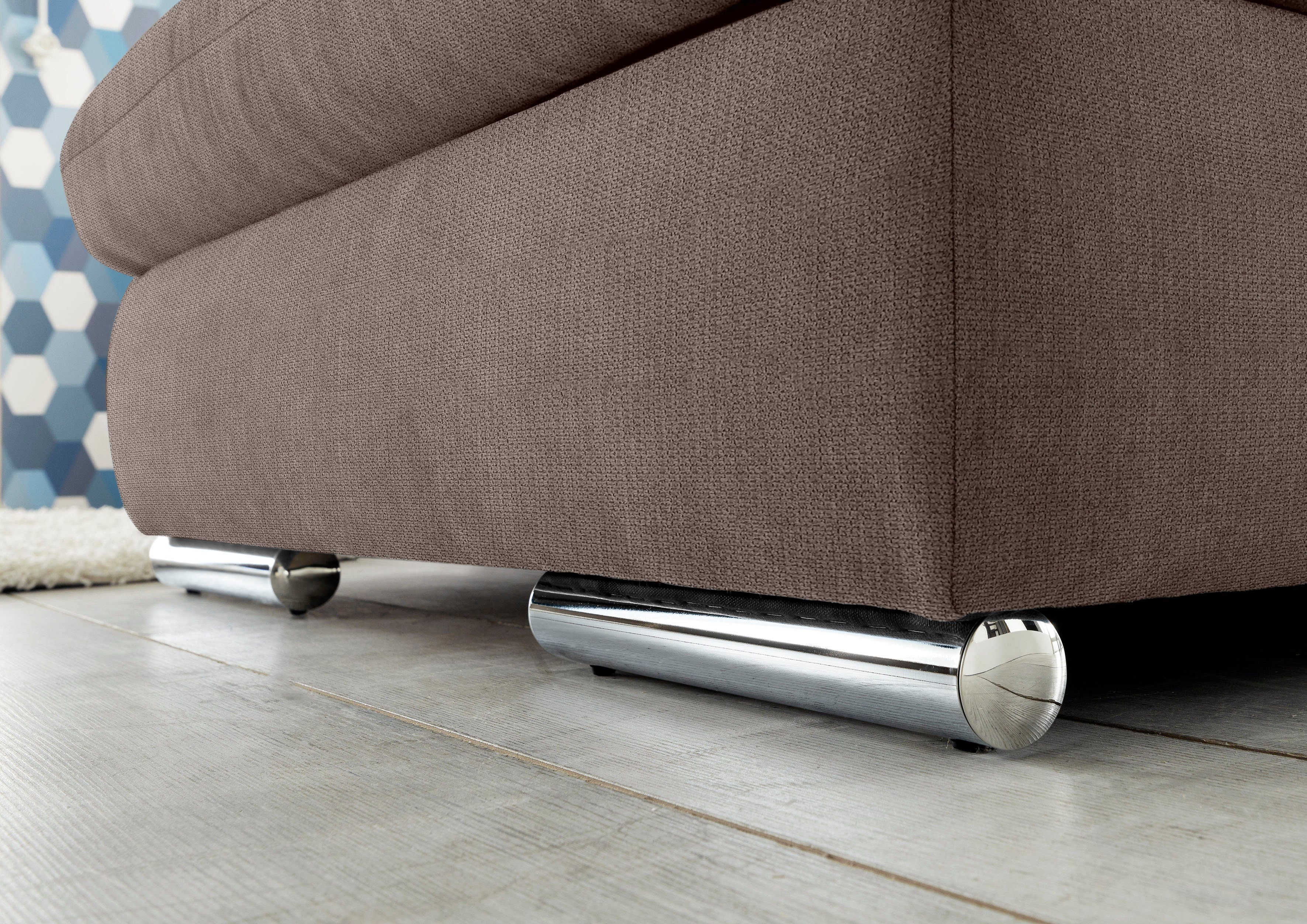 set one by Musterring Zithoek SO 4100 comfortabele pocketvering, incl. hoofdeindeverstelling