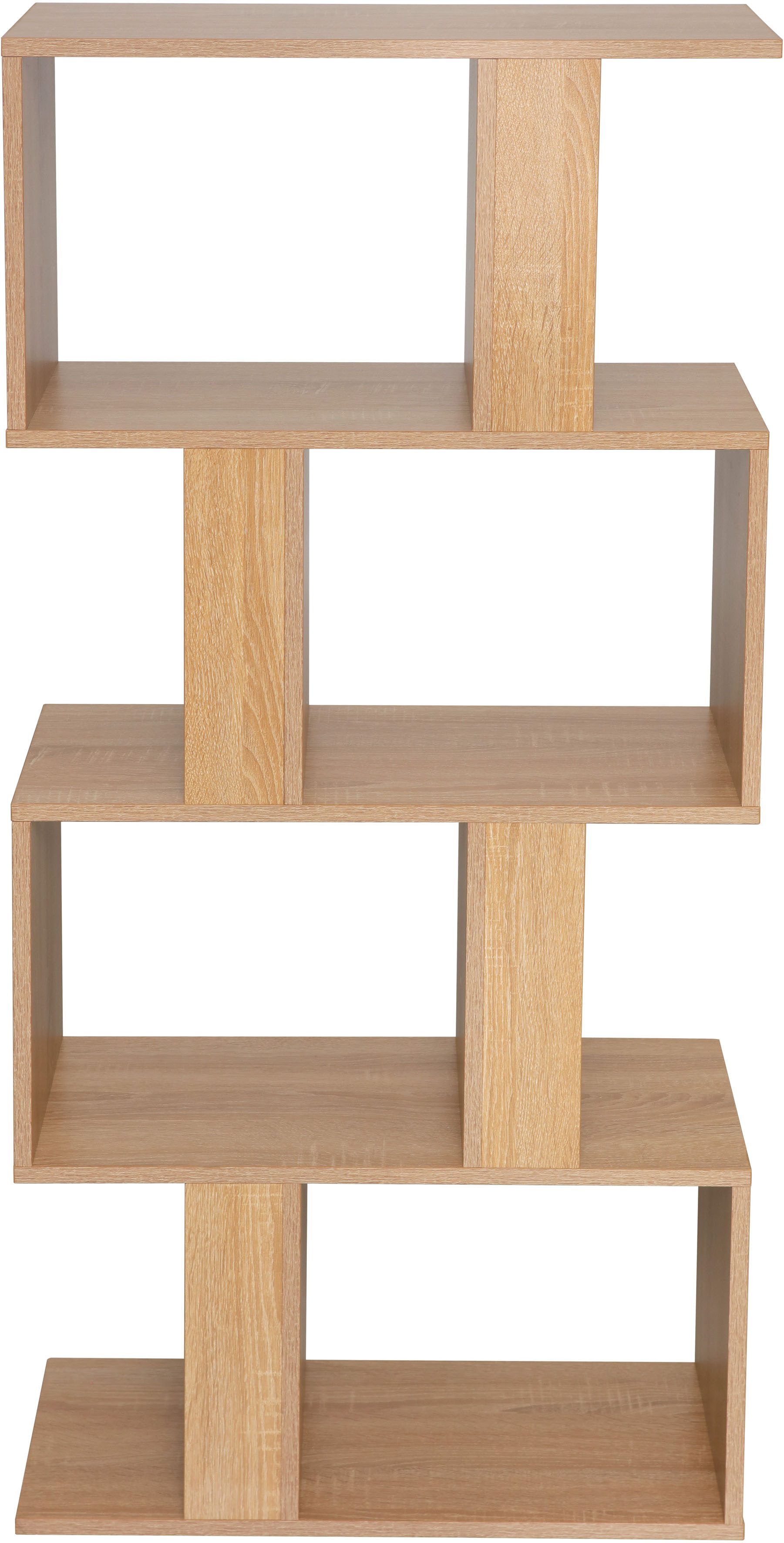 INOSIGN Multifunctionele kast CROVIE, boekenkast 4 kubusvakken & opbergruimtes, 60x128 cm, fsc®-gecertificeerd