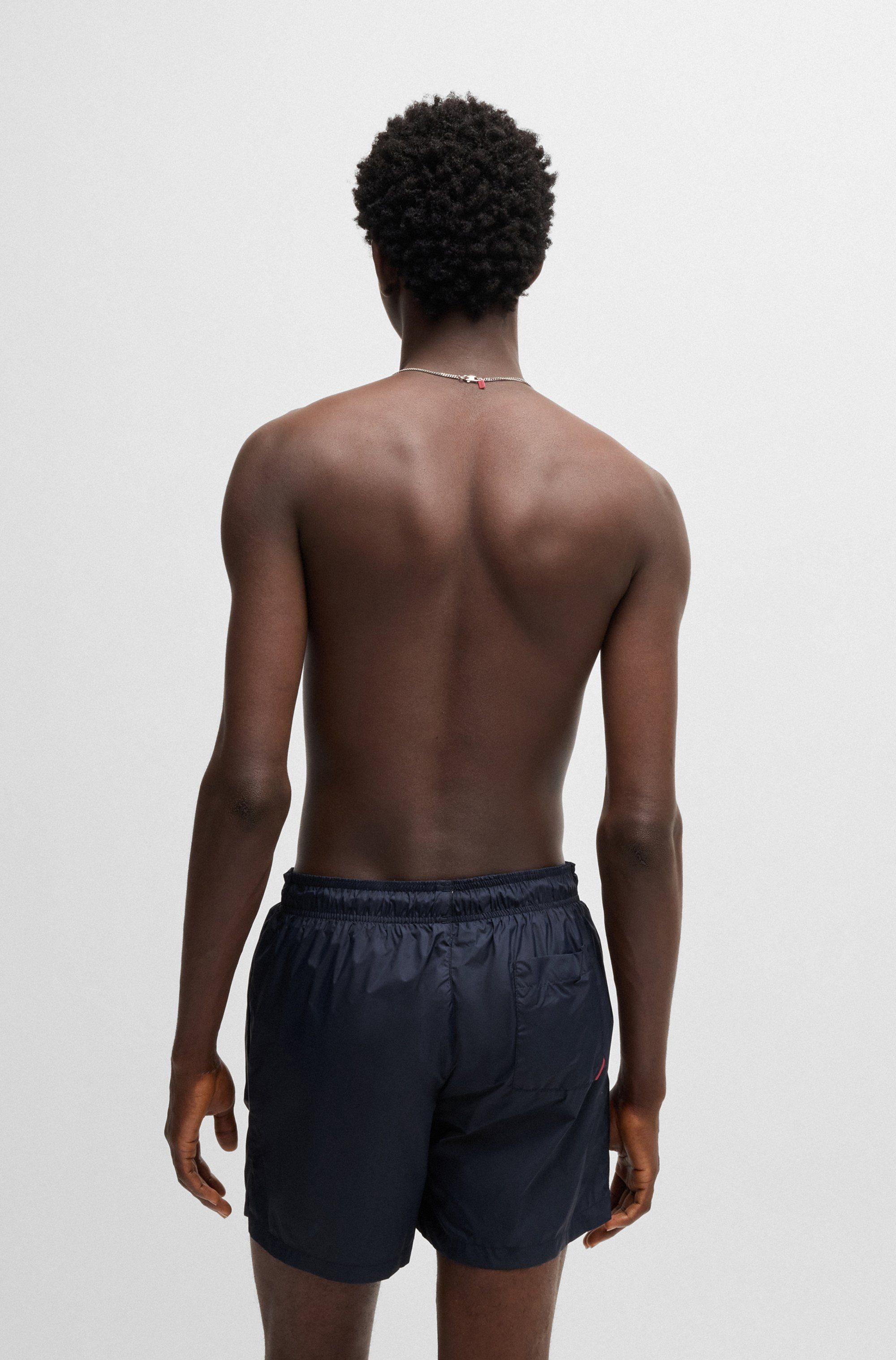HUGO underwear Zwembroek Haïti met merknaam op het koord