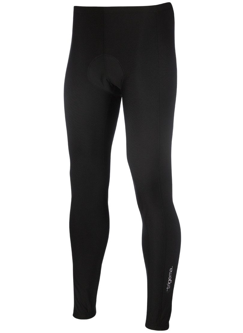 Trigema Trainingsbroek TRIGEMA lange fietsbroek geruwd (1-delig)