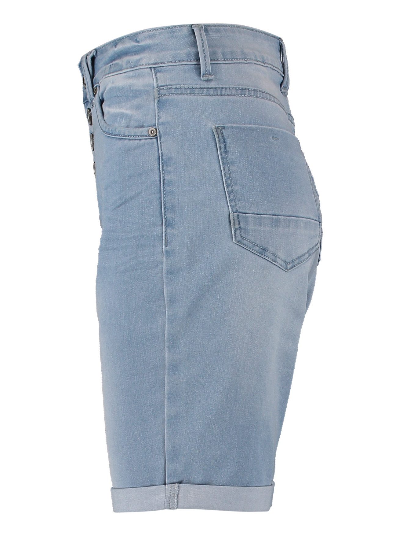 HaILYS Jeansshort SH C JN Al44ma van elastisch denim (1-delig)