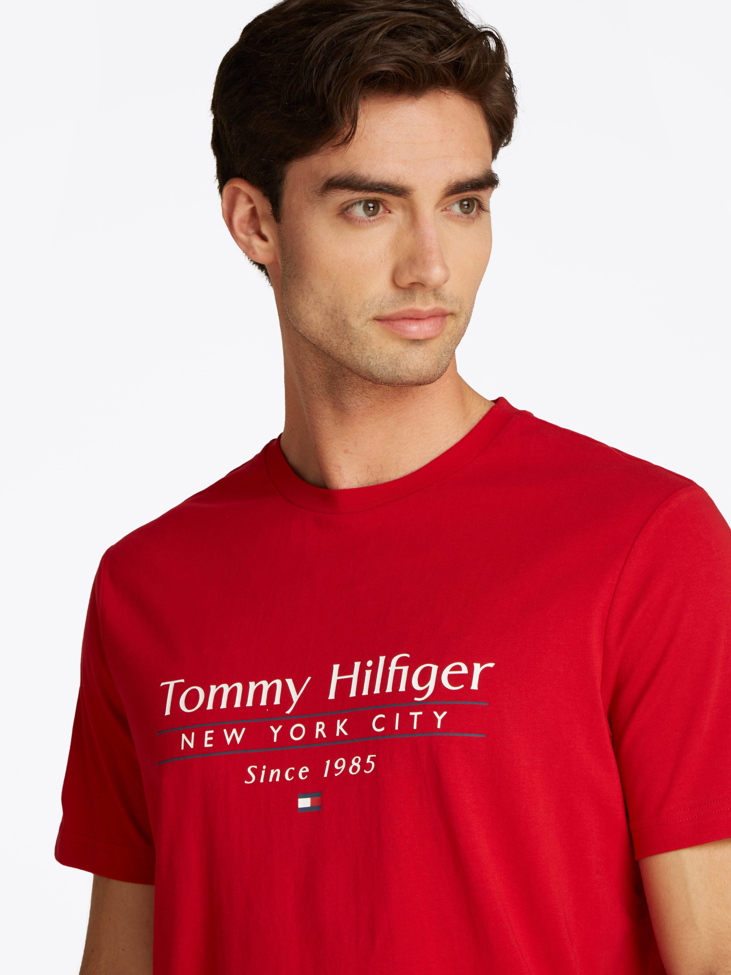 Tommy Hilfiger T-shirt HILFIGER CENTER STACK TEE