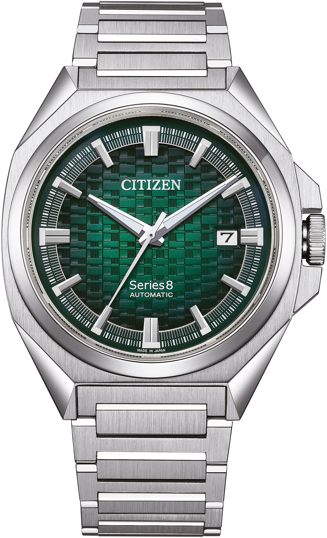 Citizen Automatisch horloge Series 8 Polshorloge, mechanisch horloge, herenhorloge, datum, saffierglas