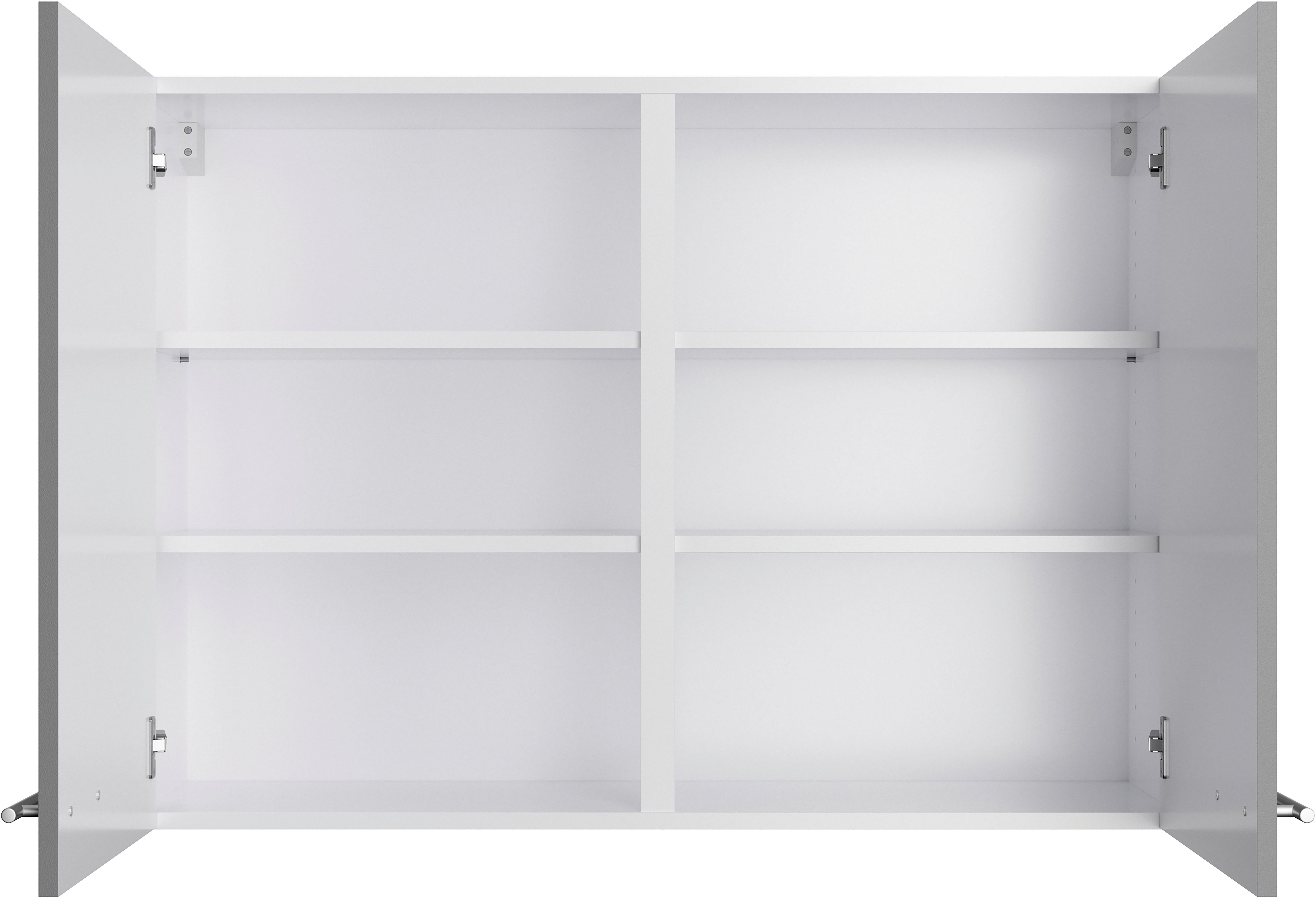 OPTIFIT Hangend kastje Lilly Breedte 100 cm, 2 deuren, 4 planken