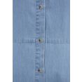 laura scott jeansjurk met ruchedetails - nieuwe collectie blauw
