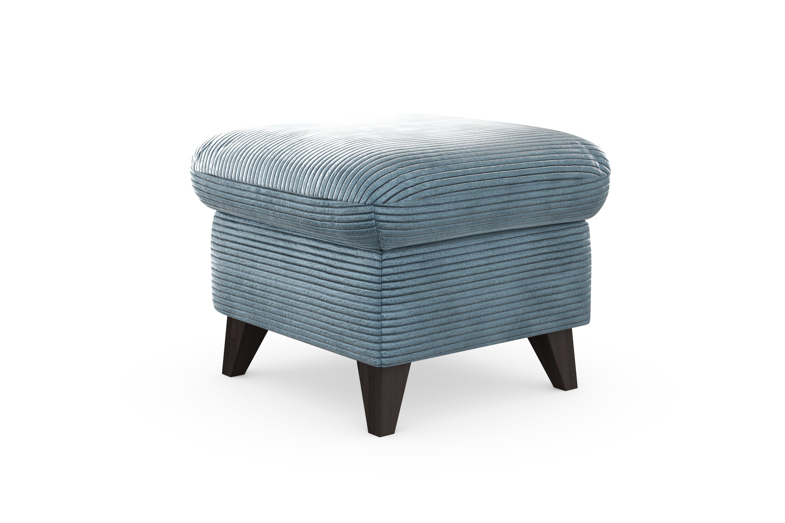 Home affaire Hocker Trelleborg Cord-bekleding, met opbergvak, inclusief binnenveringsinterieur