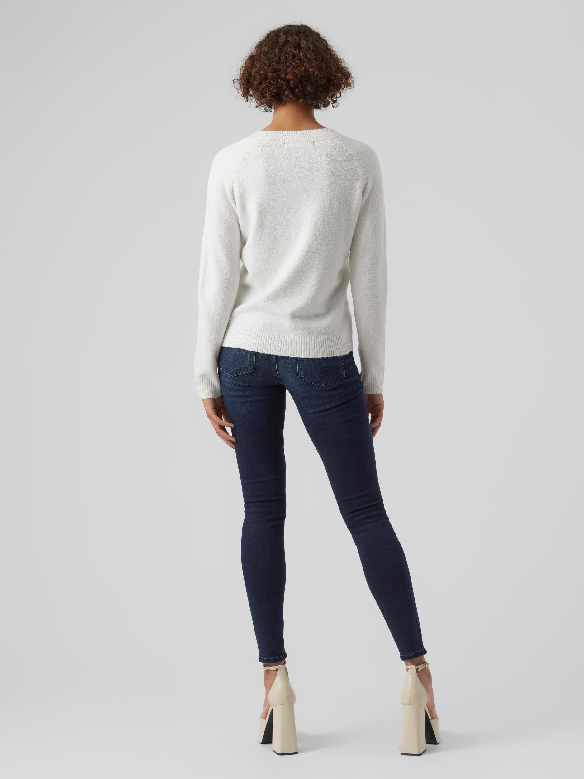 Vero Moda Trui met ronde hals VMDOFFY LS O-NECK BLOUSE GA NOOS