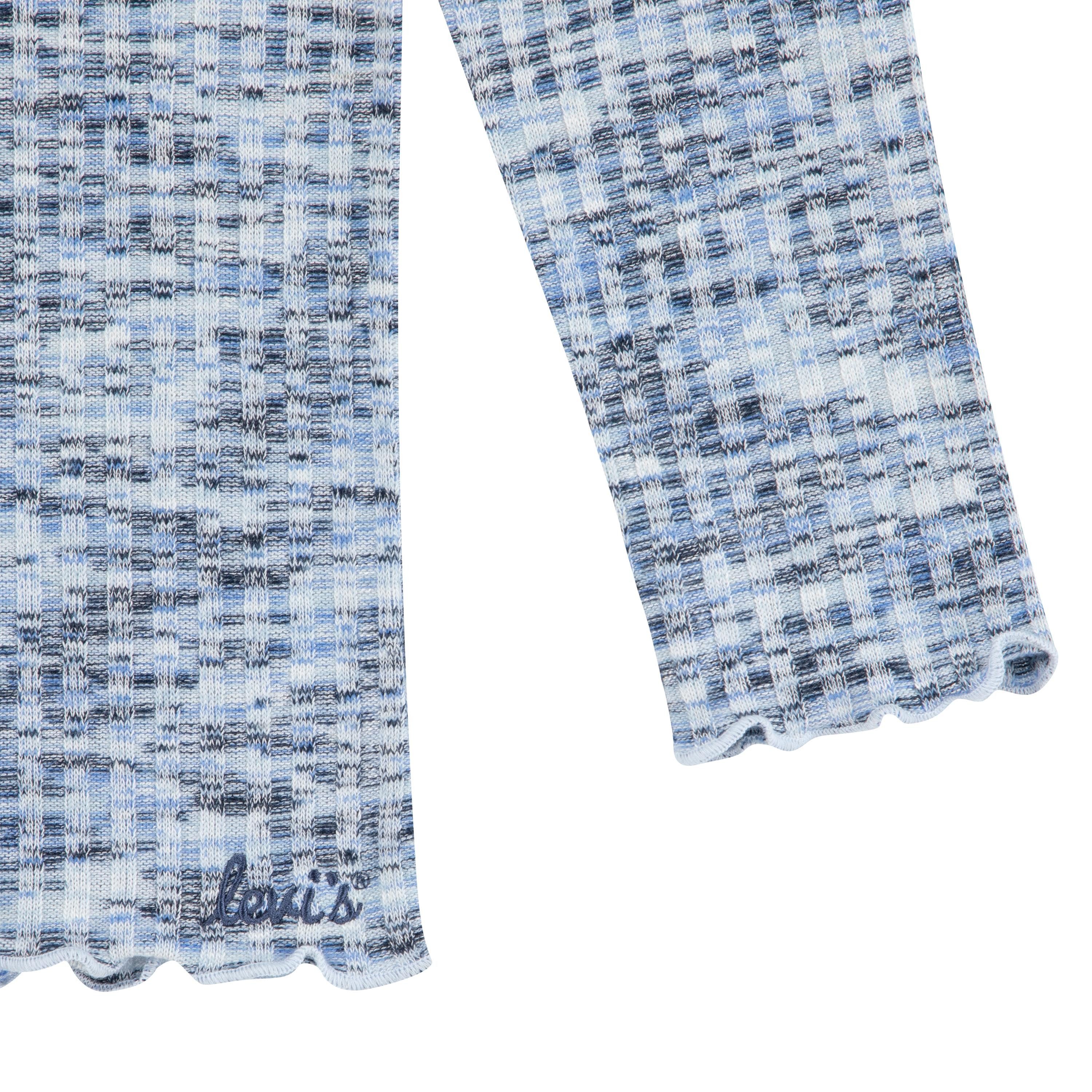 Levi's Kidswear Shirt met lange mouwen met golfrand aan de uiteinden