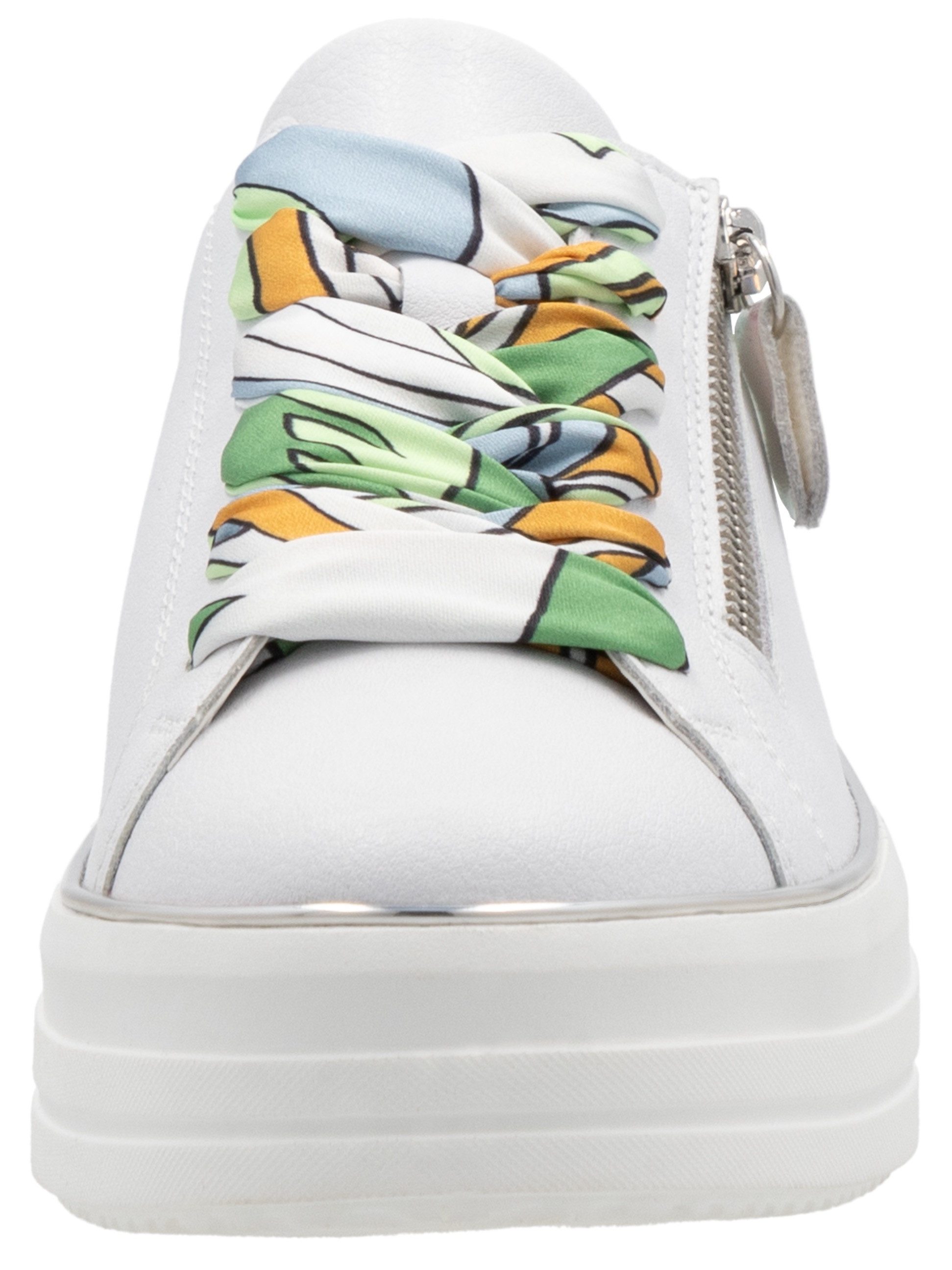Remonte Plateausneakers , vrijetijdsschoen, lage schoen, veterschoen met zijrits