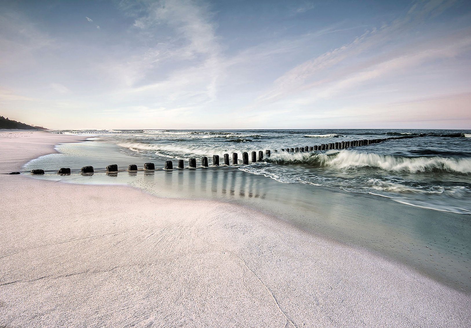 Consalnet Papierbehang Strand in verschillende maten