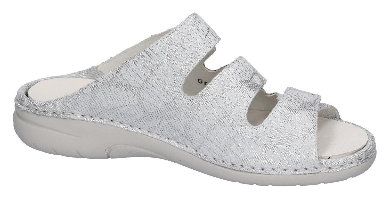 Waldläufer Slippers GUNNA , sleehak, zomerschoen, pantoffels in comfortabele schoenwijdte g